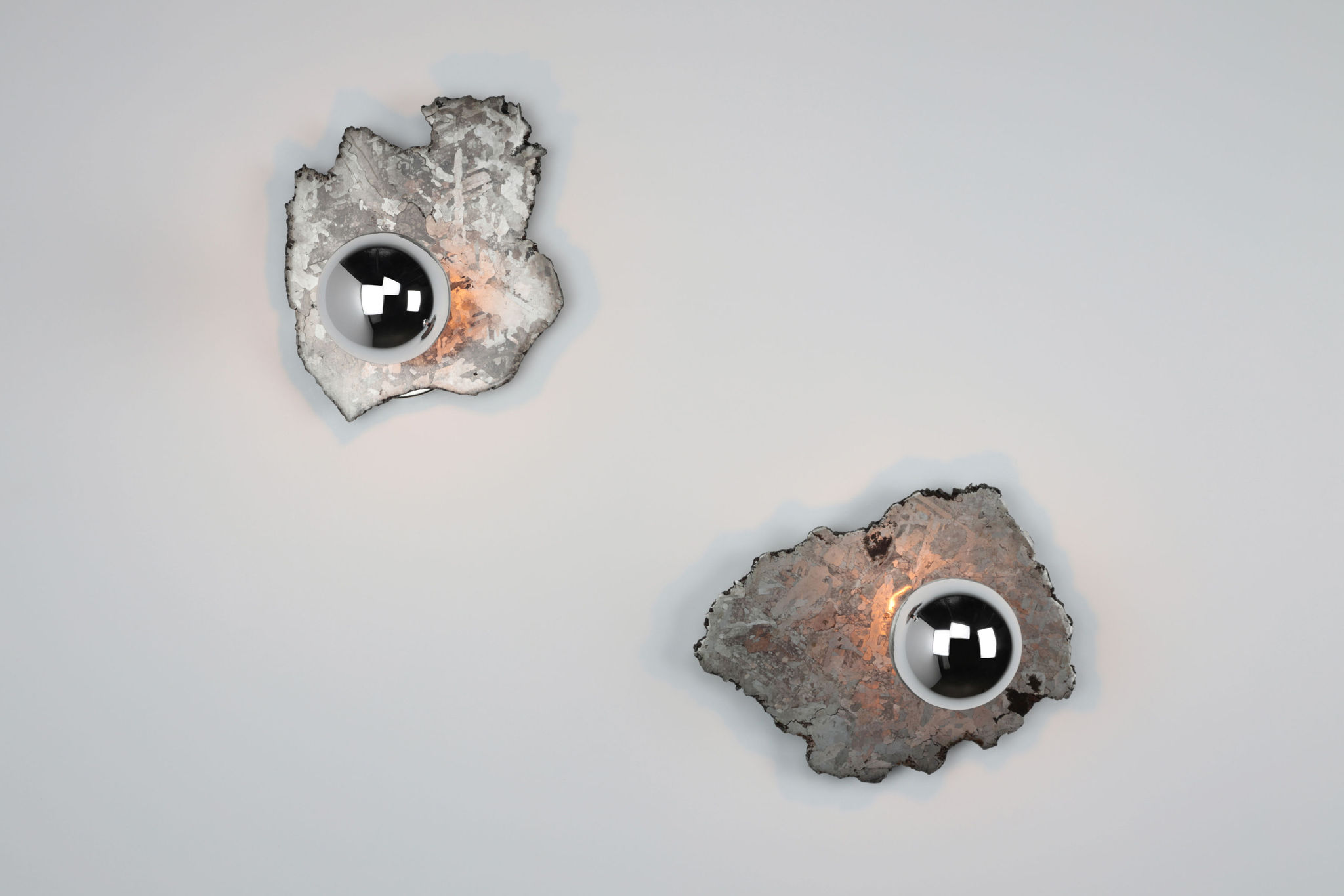 Twentieth Christopher Kreiling Meteorite Sconce 10