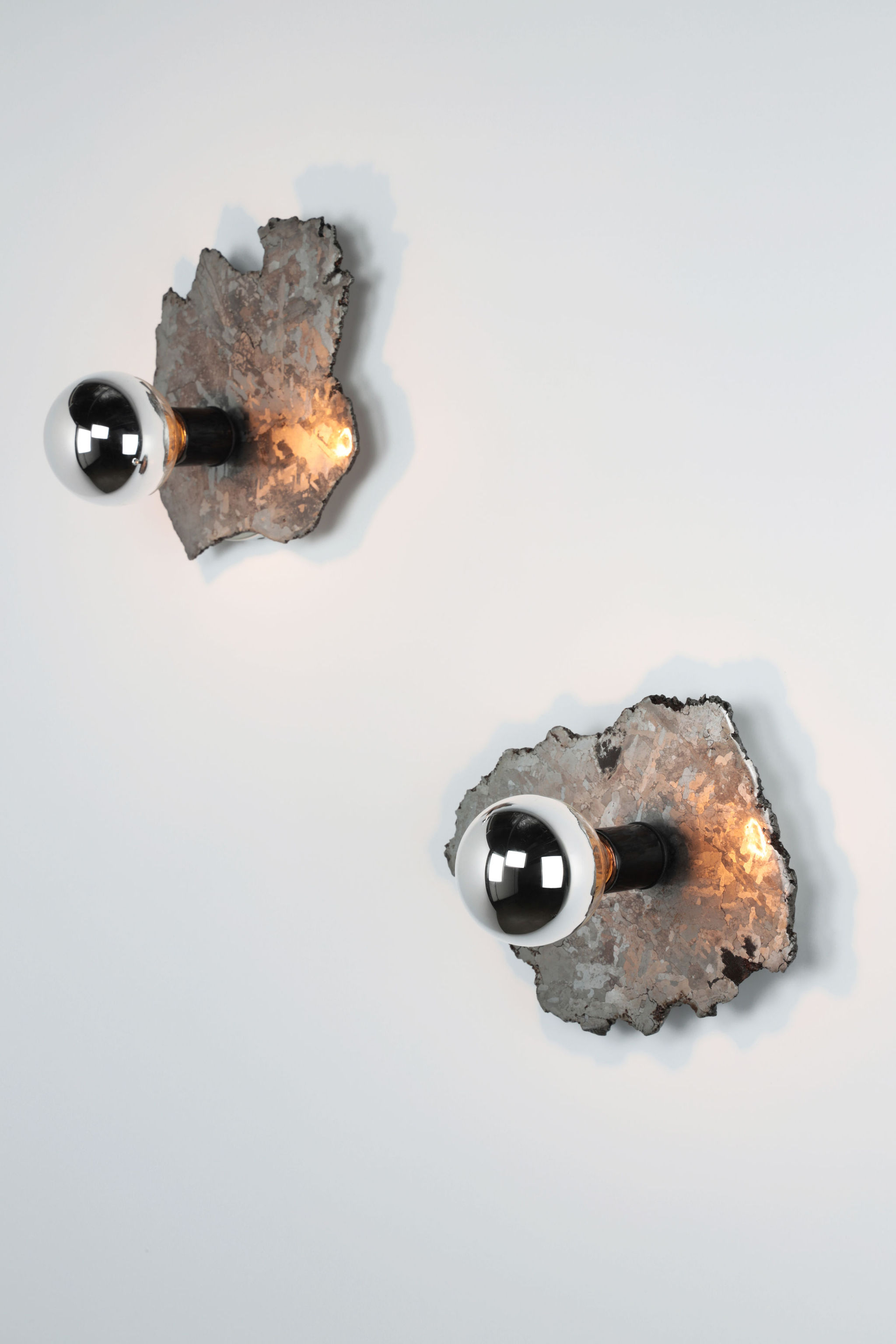 Twentieth Christopher Kreiling Meteorite Sconce 12
