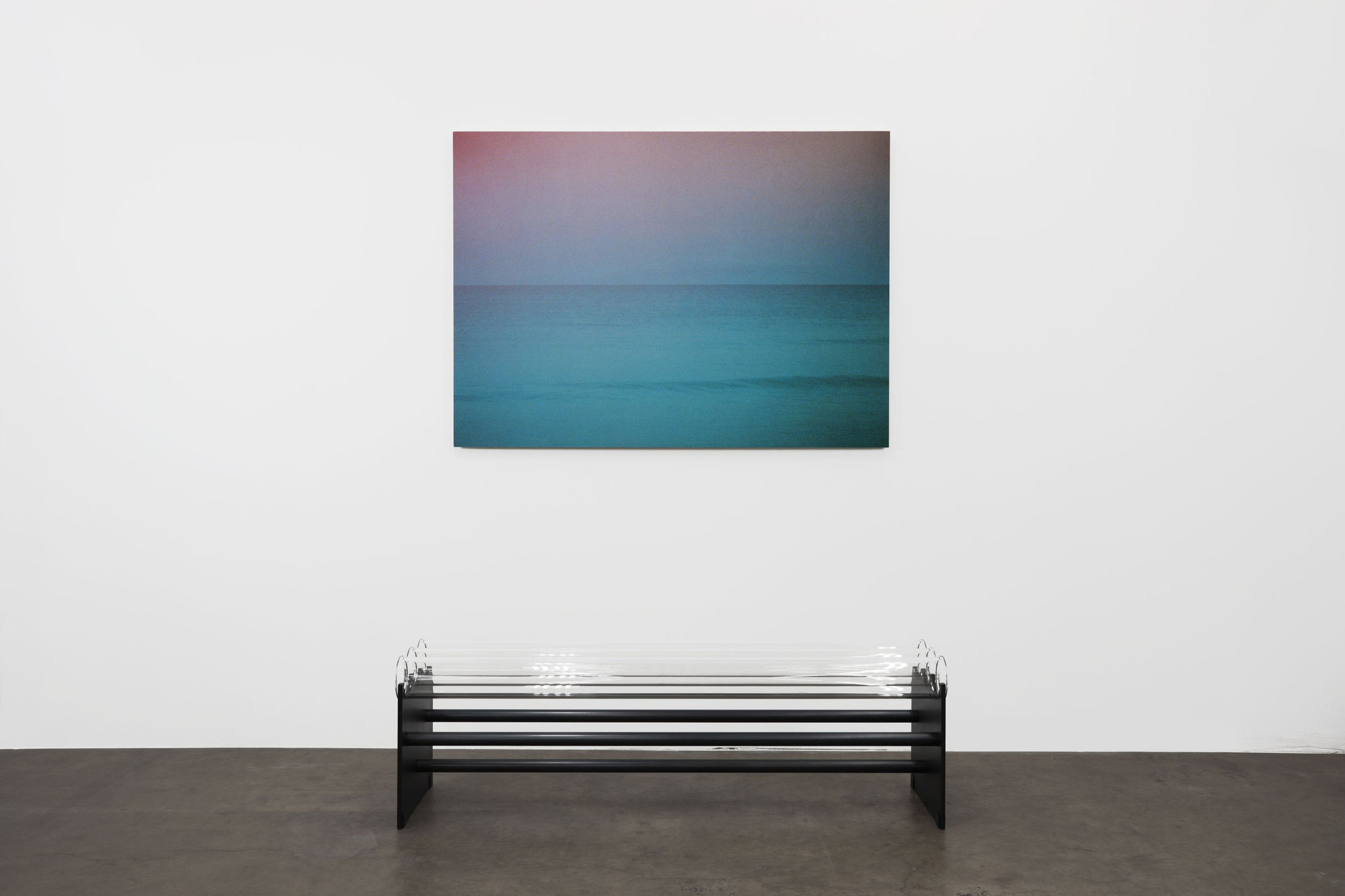 Twentieth Christopher Kreiling Museum Glass Bench 11