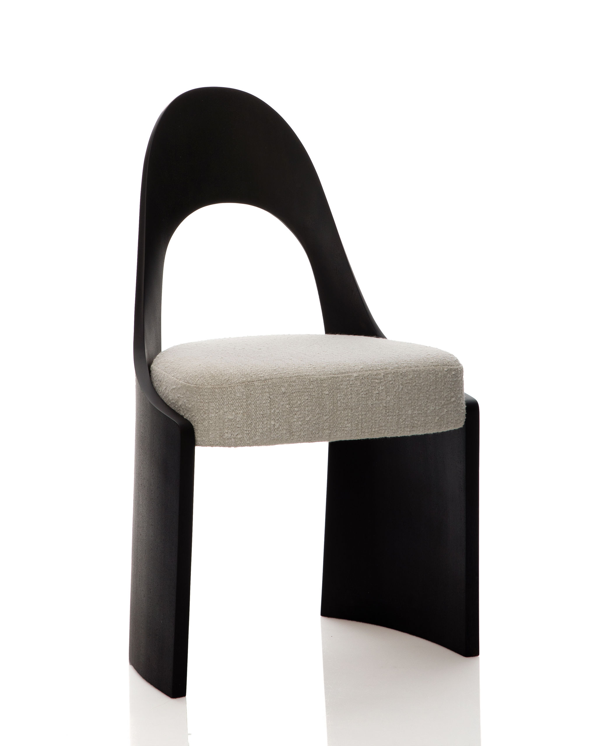 Twentieth ThomasNewman GaiaChair Ebonized 3