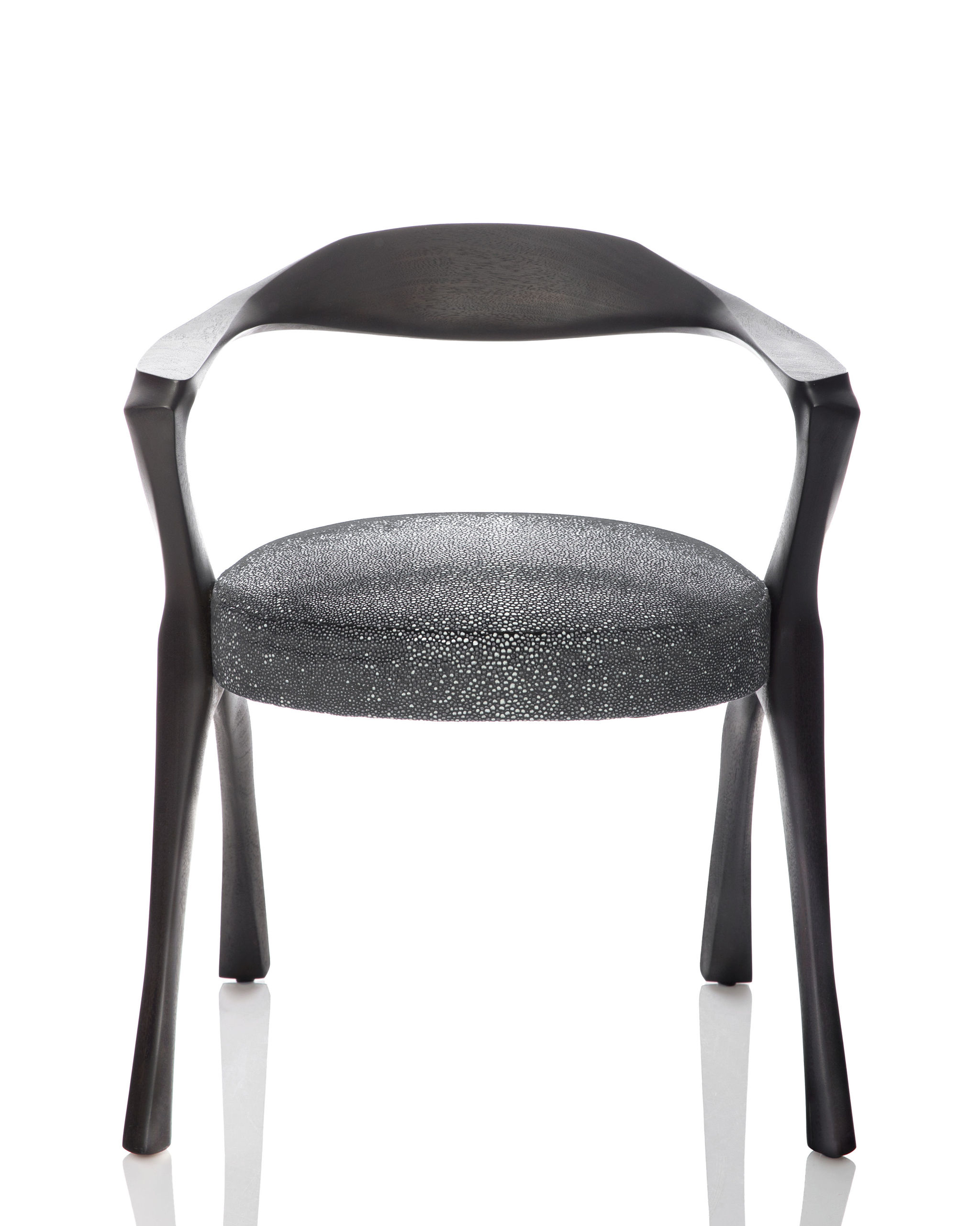 Twentieth ThomasNewman HowardChair Ebonized 1