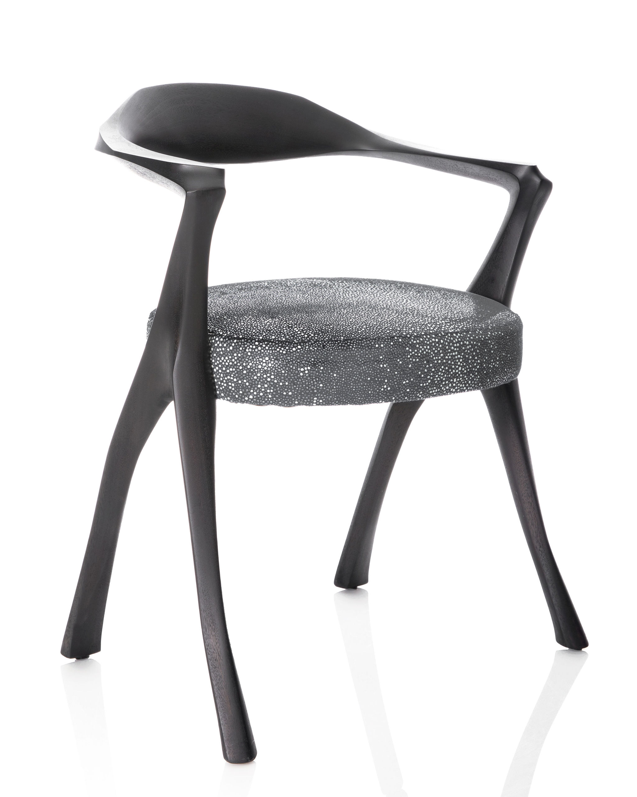 Twentieth ThomasNewman HowardChair Ebonized 2