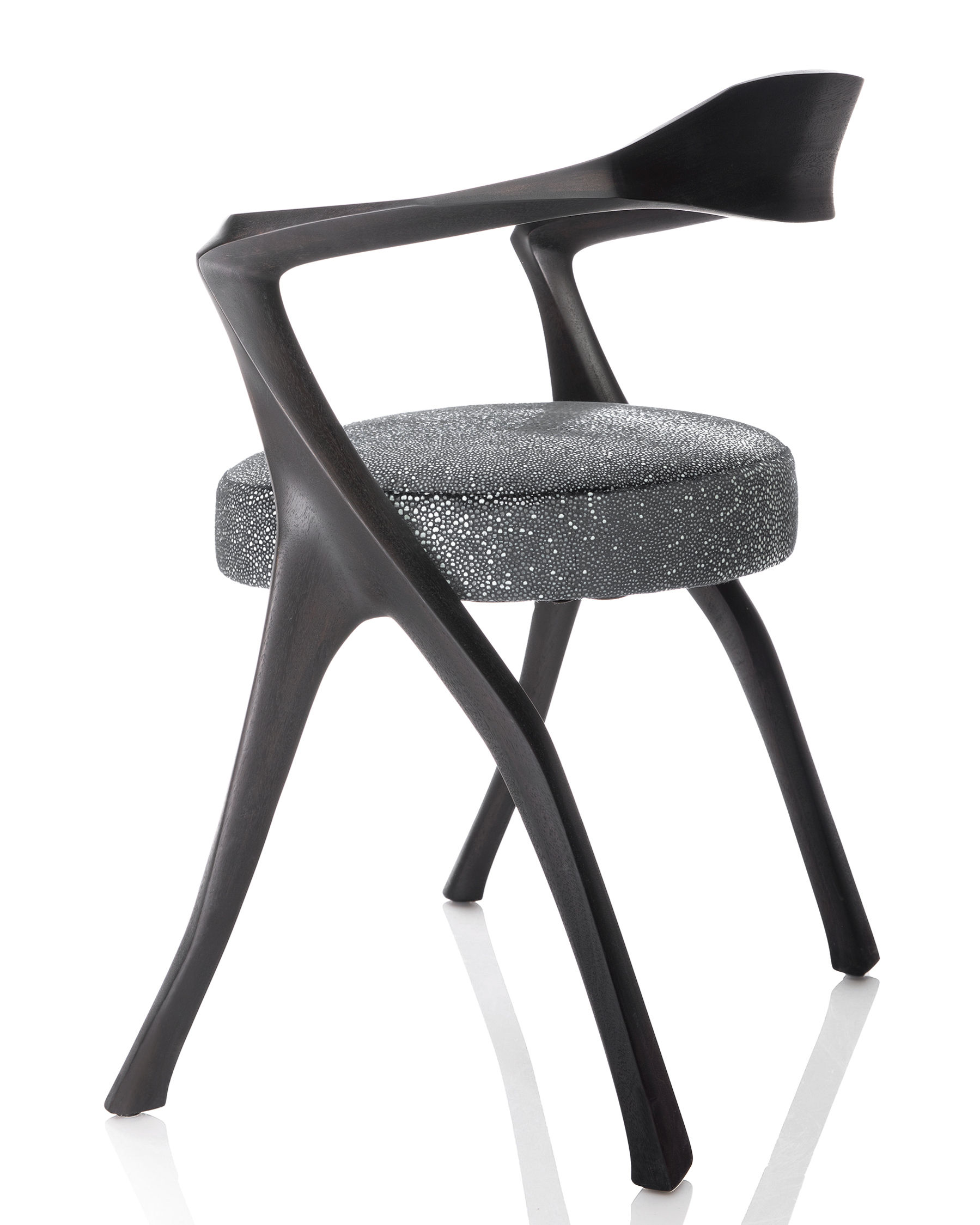 Twentieth ThomasNewman HowardChair Ebonized 3