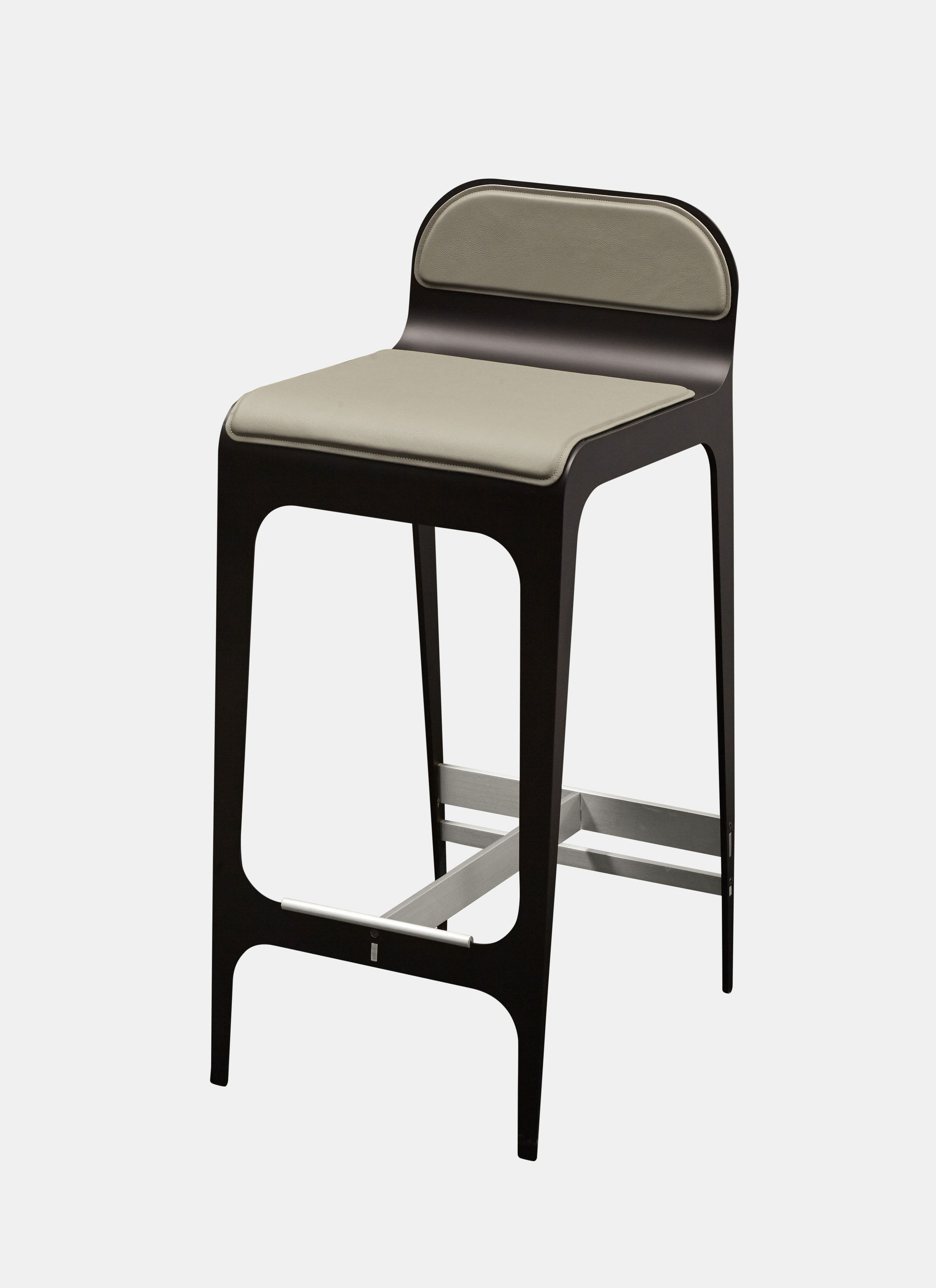 Twentieth GabrielScott BARDOTstool GrayNickel