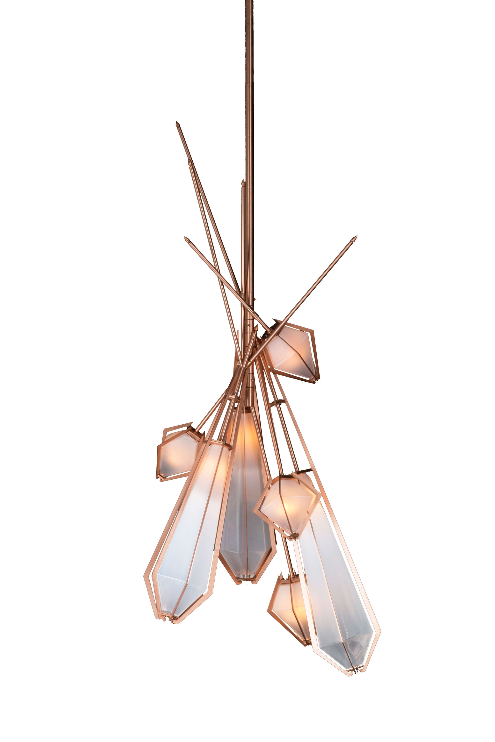 Twentieth GabrielScott HARLOW DriedFlowers Alabaster Copper