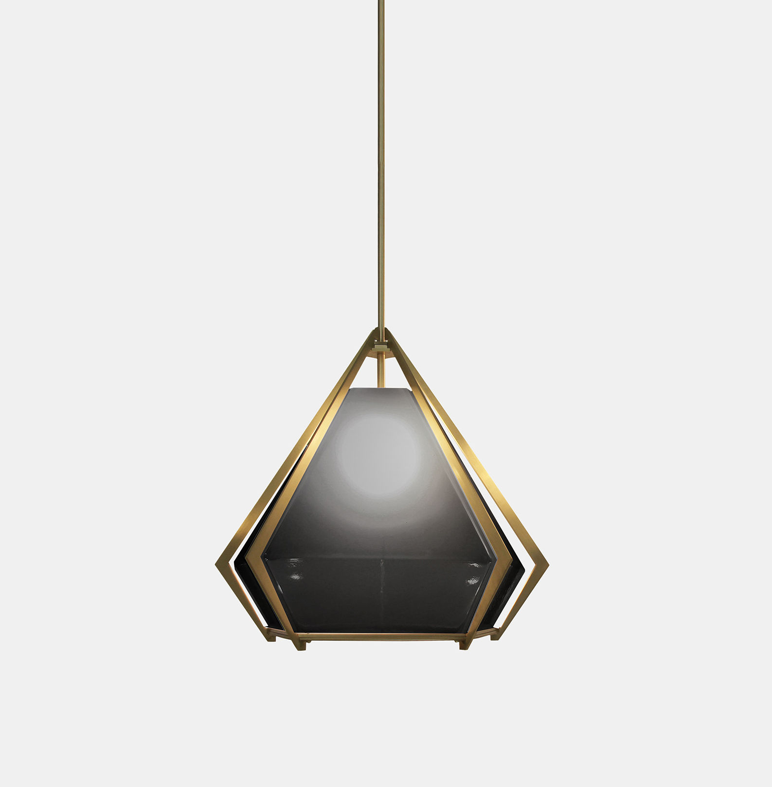 Twentieth GabrielScott HARLOW LargePendant Smoked Brass