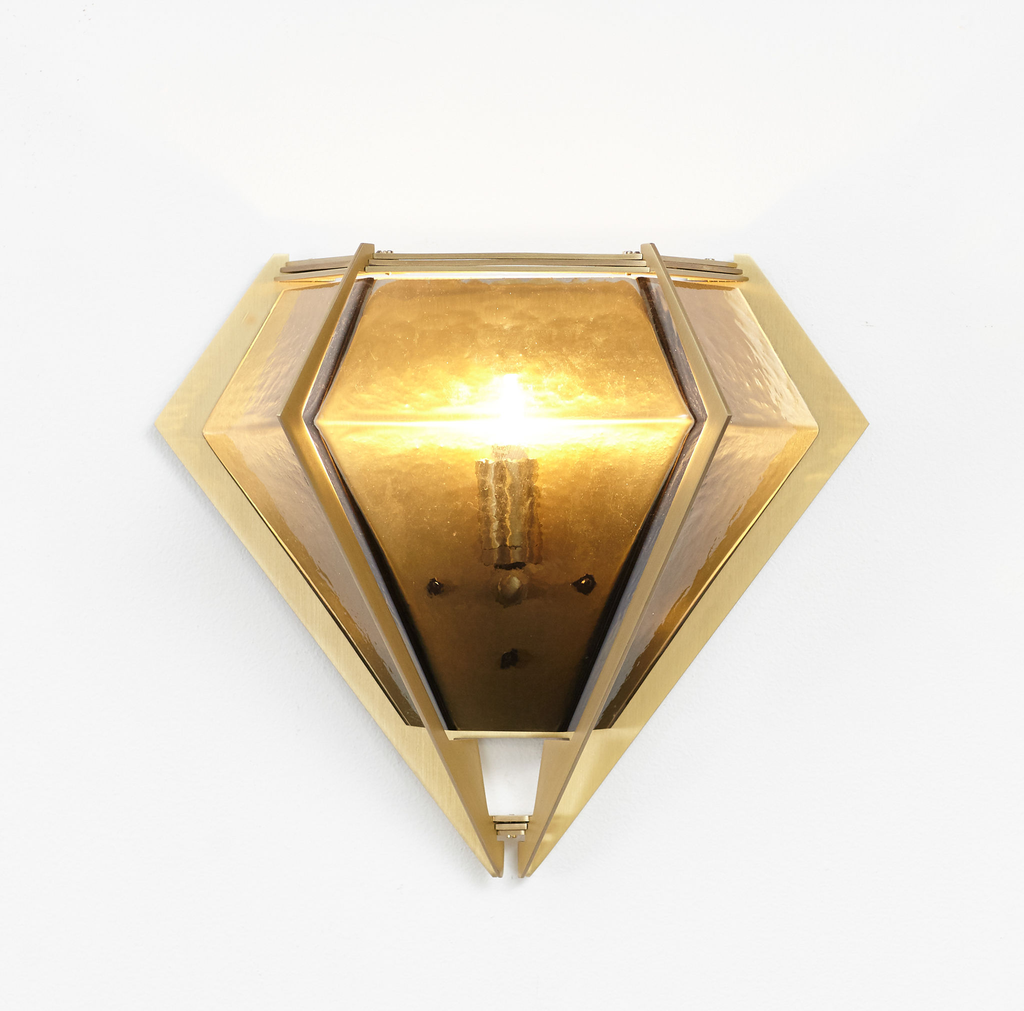 Twentieth GabrielScott HARLOW WallSconce Smoked Brass
