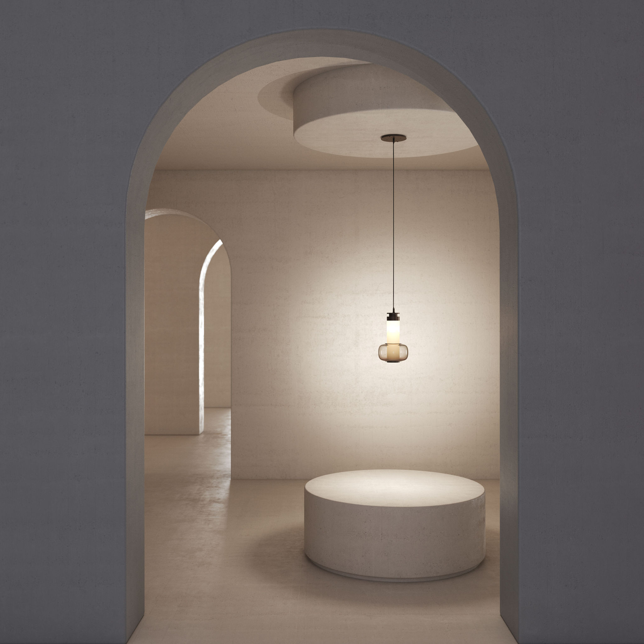 Twentieth GabrielScott LUNA A SmallPendant Bronze SITU