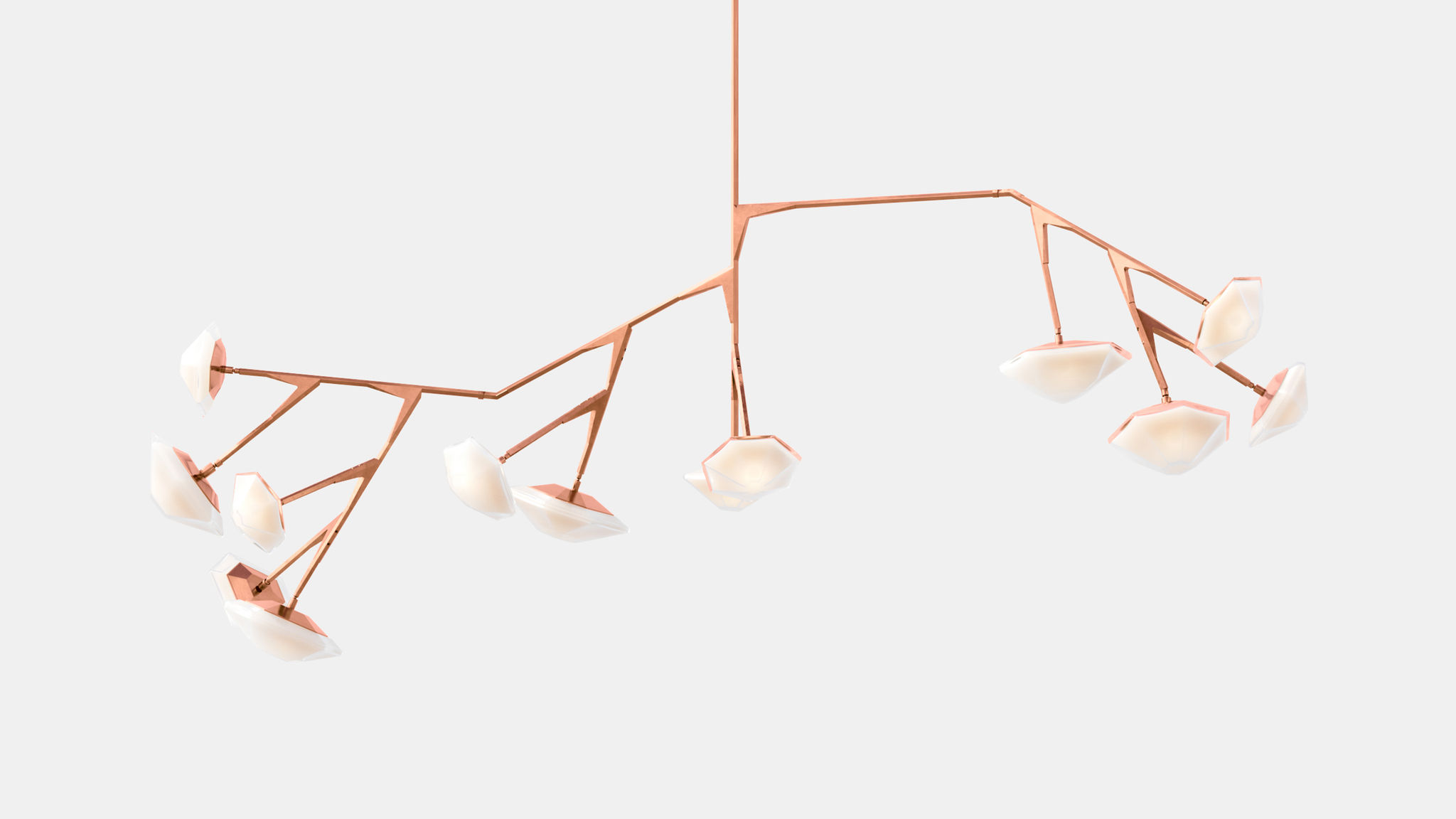 Twentieth GabrielScott MYRIAD 13LongChandelier Copper