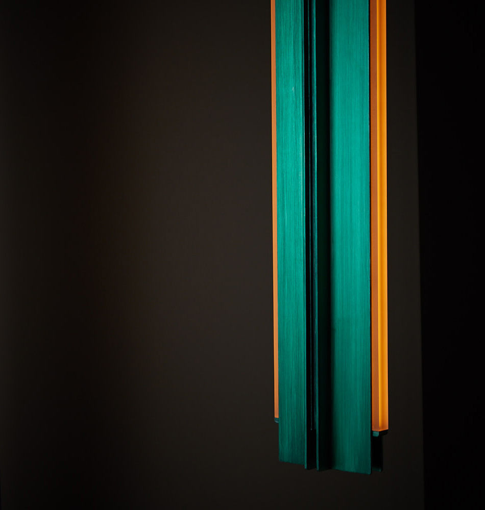 Twentieth PELLE BeamPendant Green Amber CloseUp 3