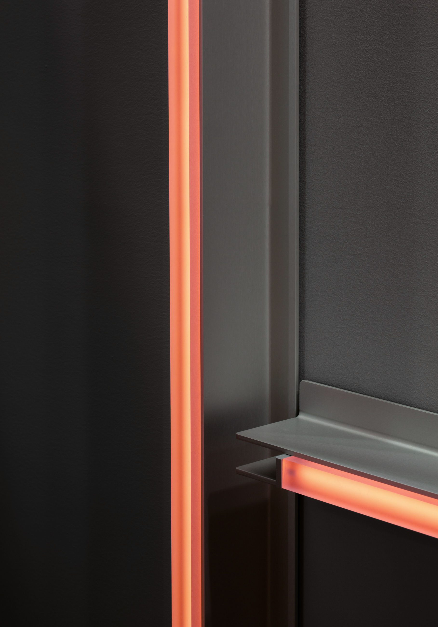 Twentieth PELLE Beam 02Sconce Gold Amber On Group