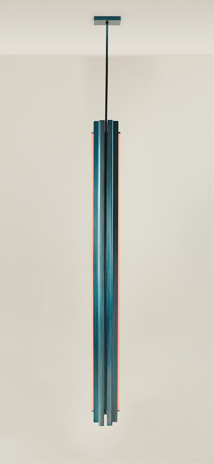 Twentieth_PELLE_GlowPendant_Green_Amber_Side