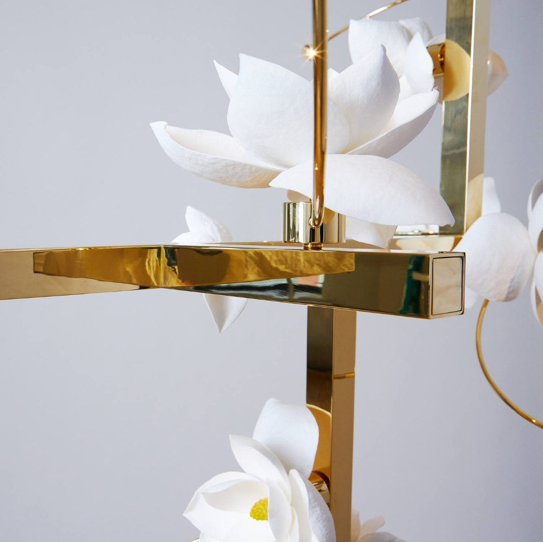 Twentieth PELLE LureChandelier Detail