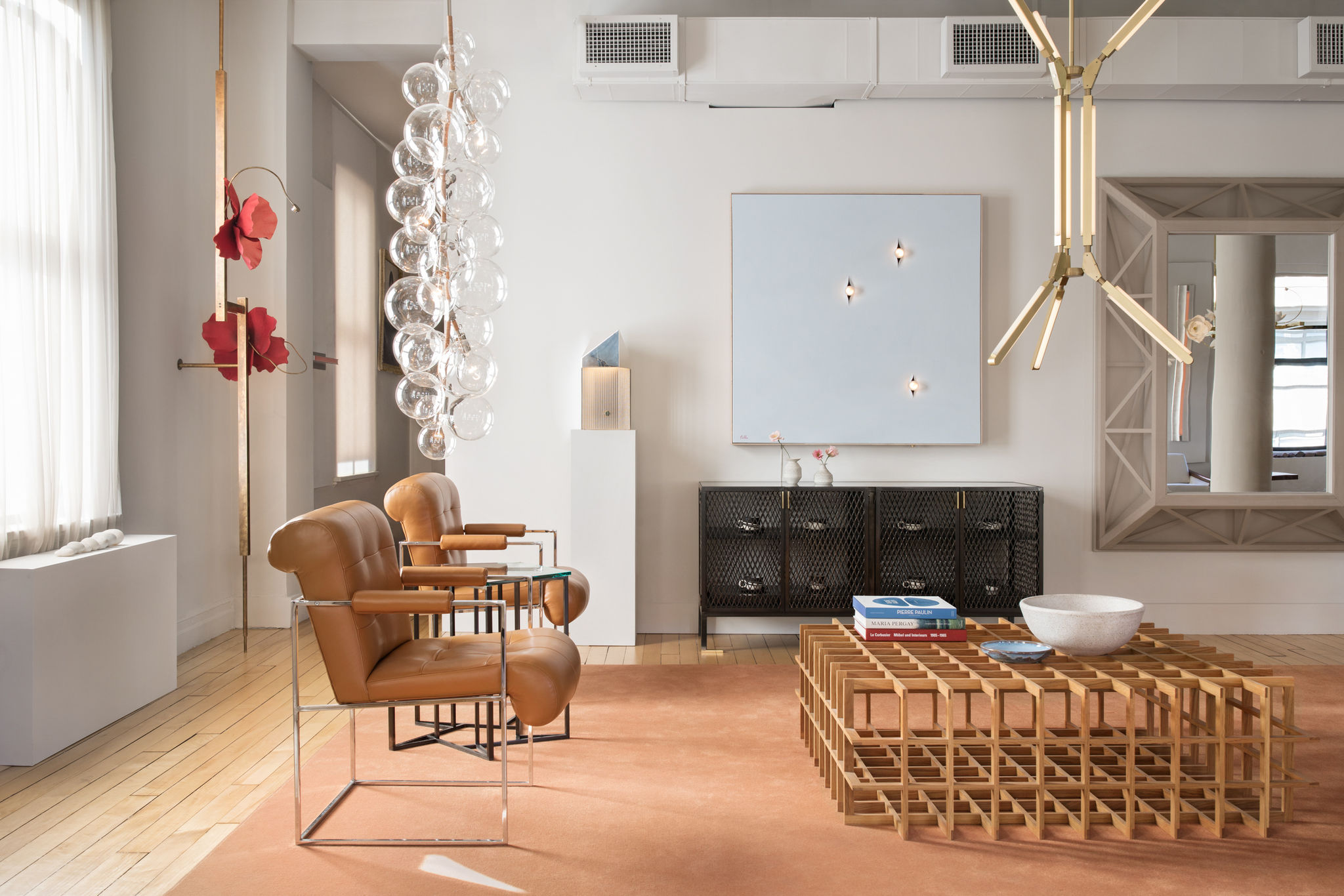 Twentieth PELLE PriseBlazeChandelier SITU