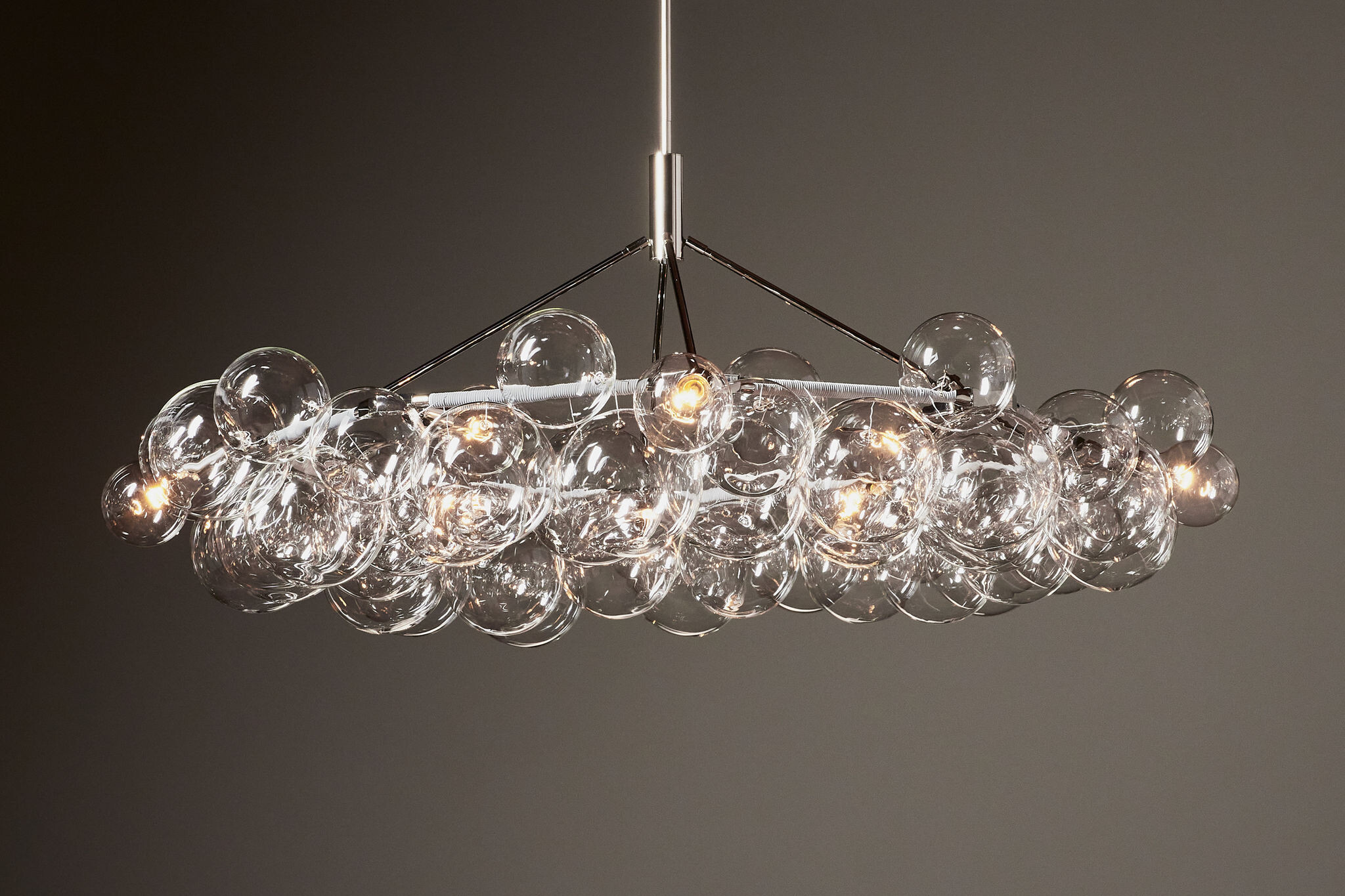 Twentieth PELLE WreathBubbleChandelier On 2