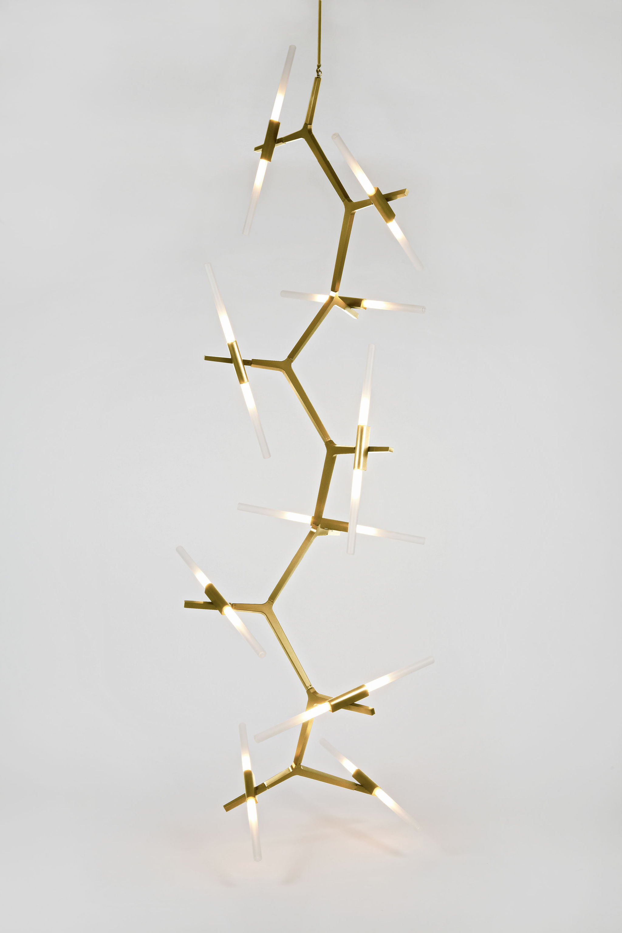 Twentieth RollHill Agnes Cascade20 Brass