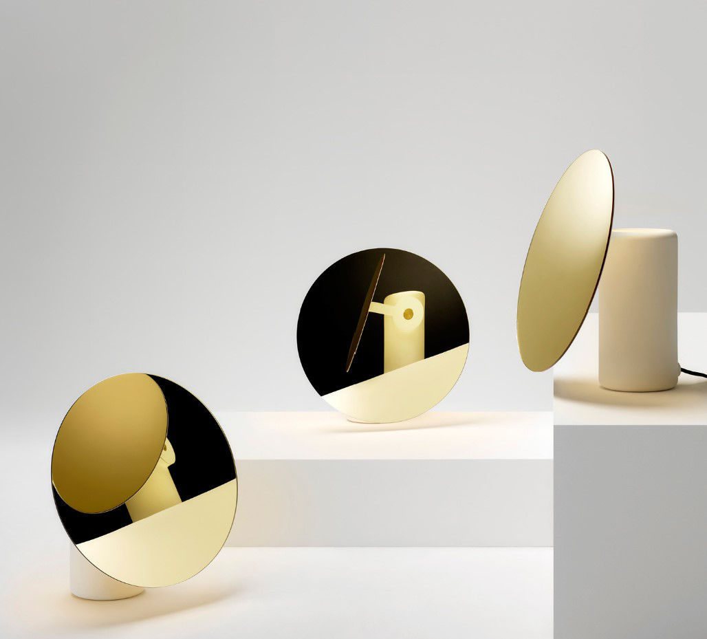 Twentieth RossGardam POLAR DeskLamp GoldMetallic