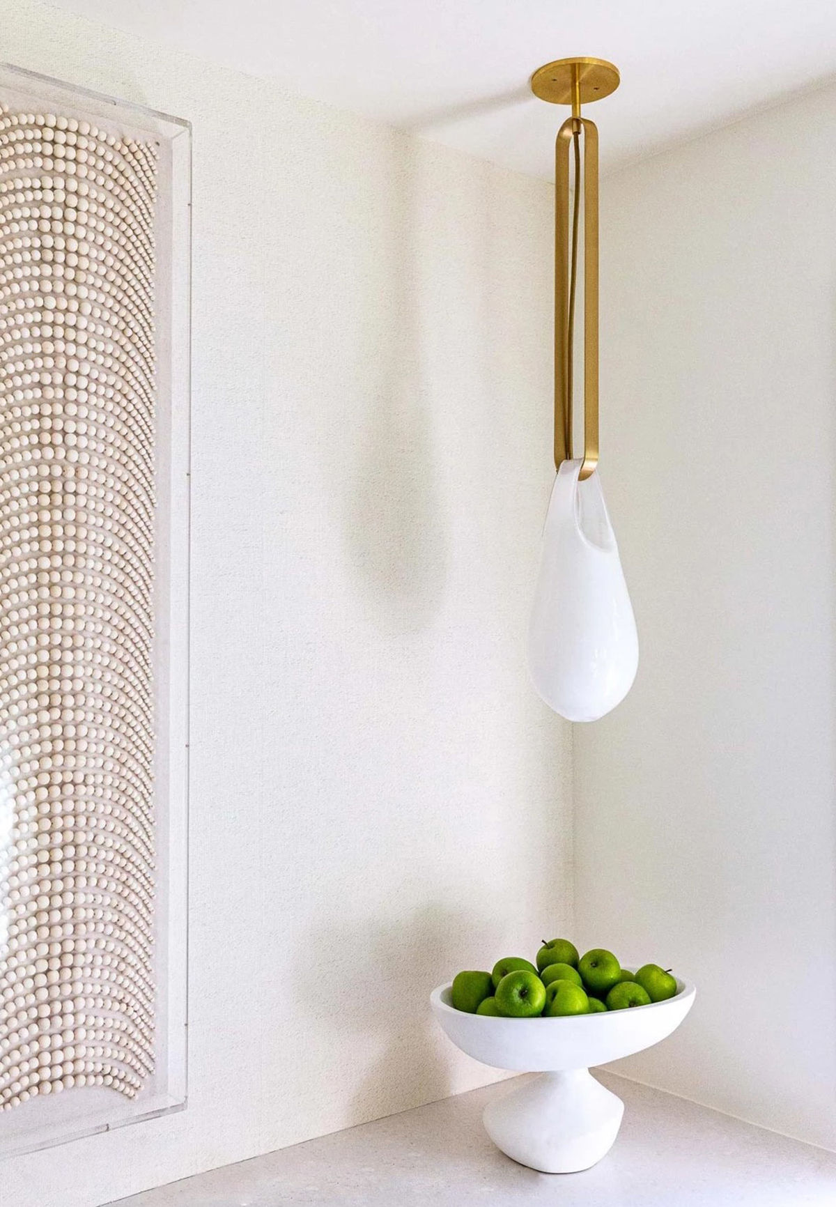 Twentieth SKLO Hold Pin Pendant White Brass SITU 2