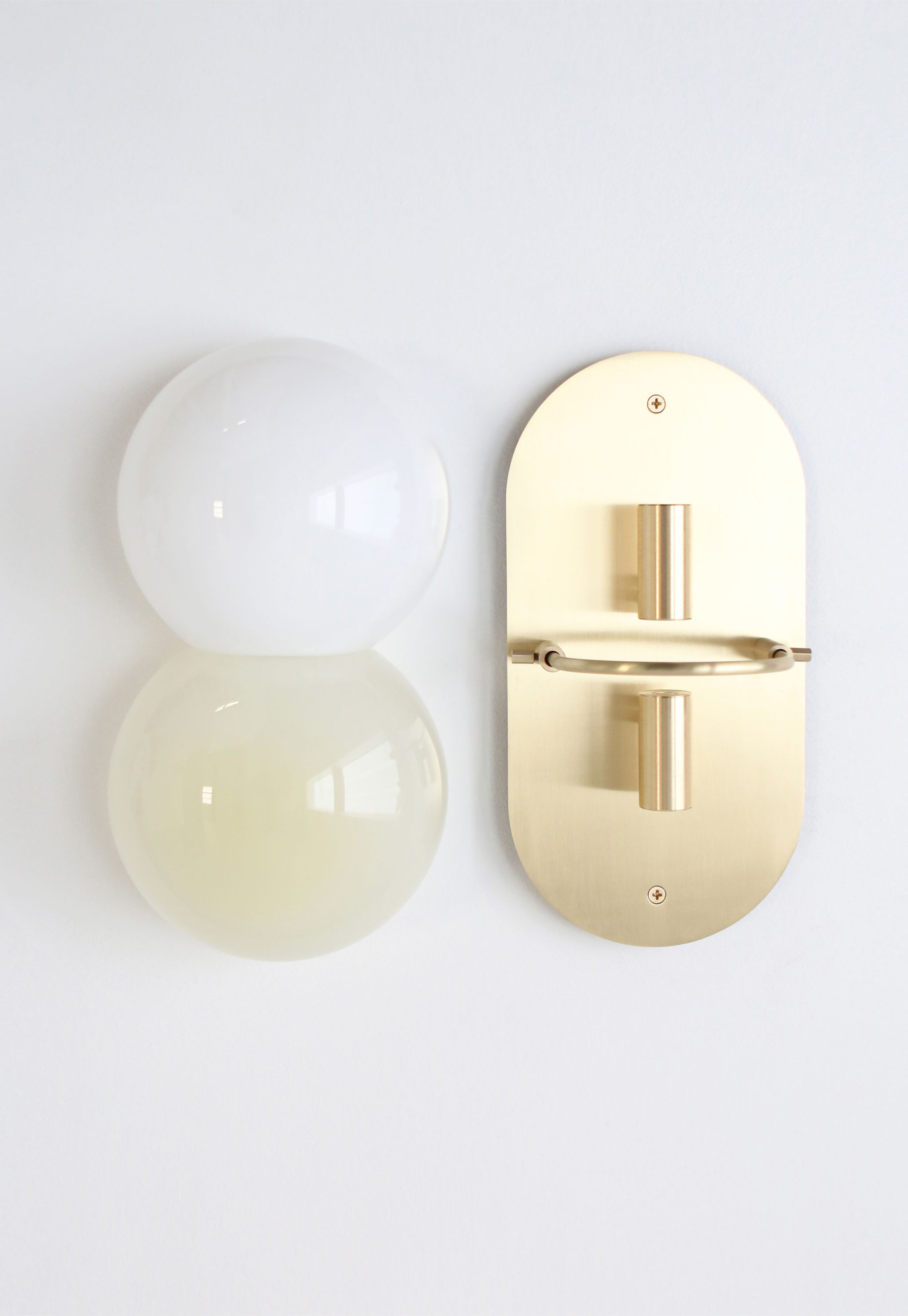 Twentieth SkLO Twin1 Sconce WhitePalette Parts