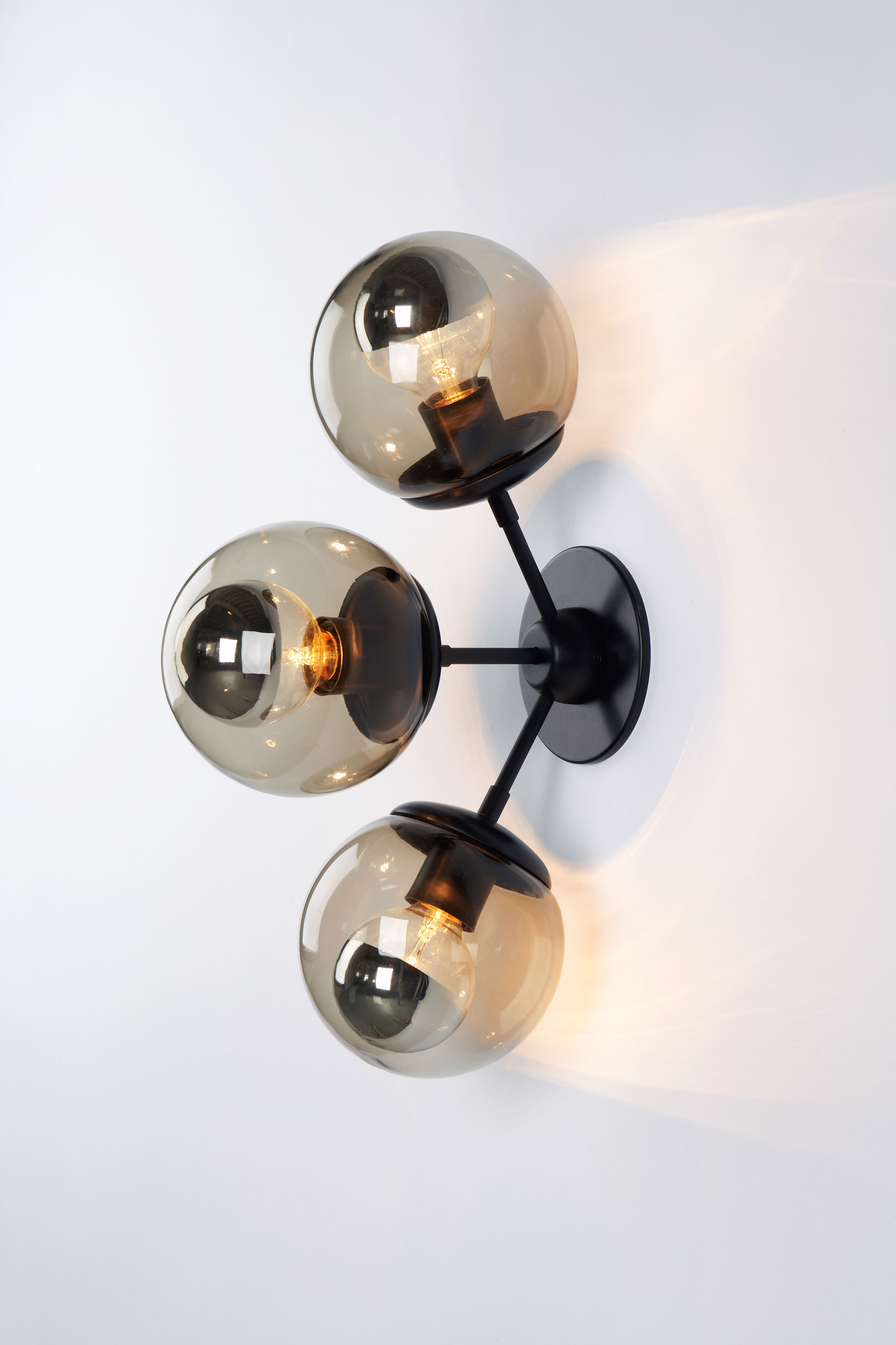 RH Modo Sconce3 Black 048696