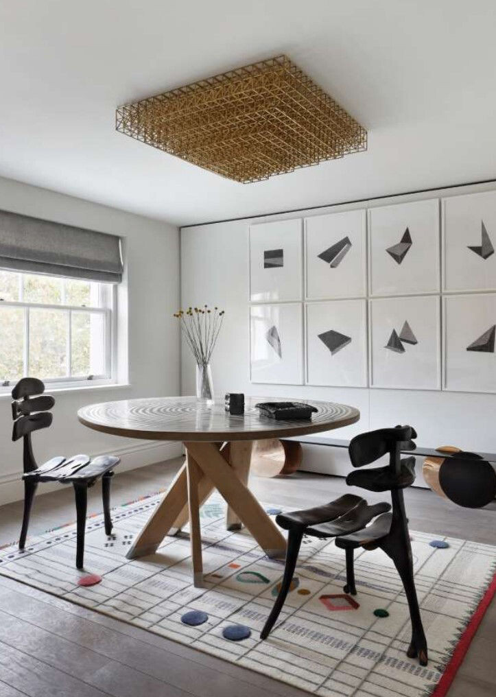 Twentieth RollHill Gridlock 5640 Brass SITU