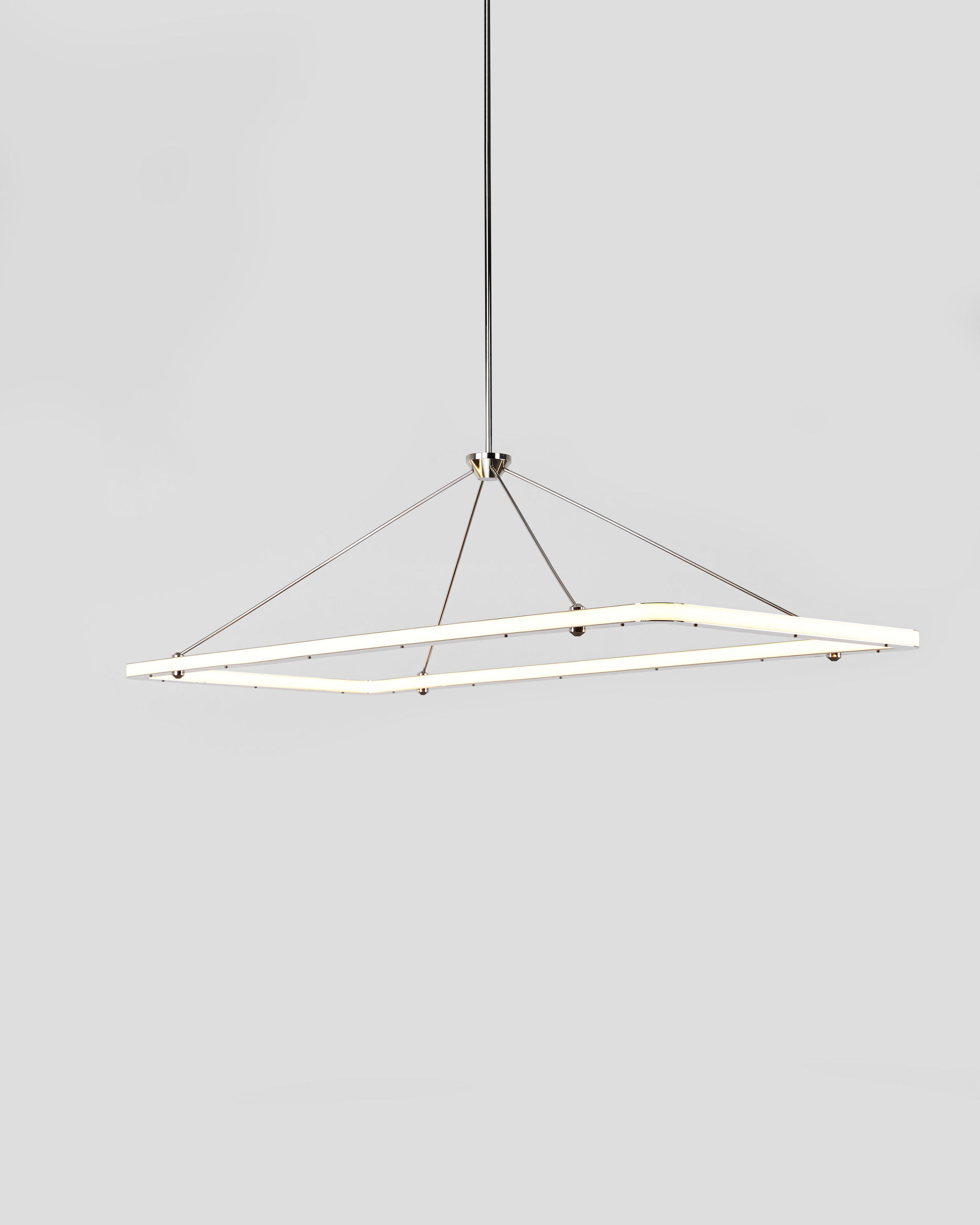 Twentieth RollHill HALO RectanglePendant Nickel 1