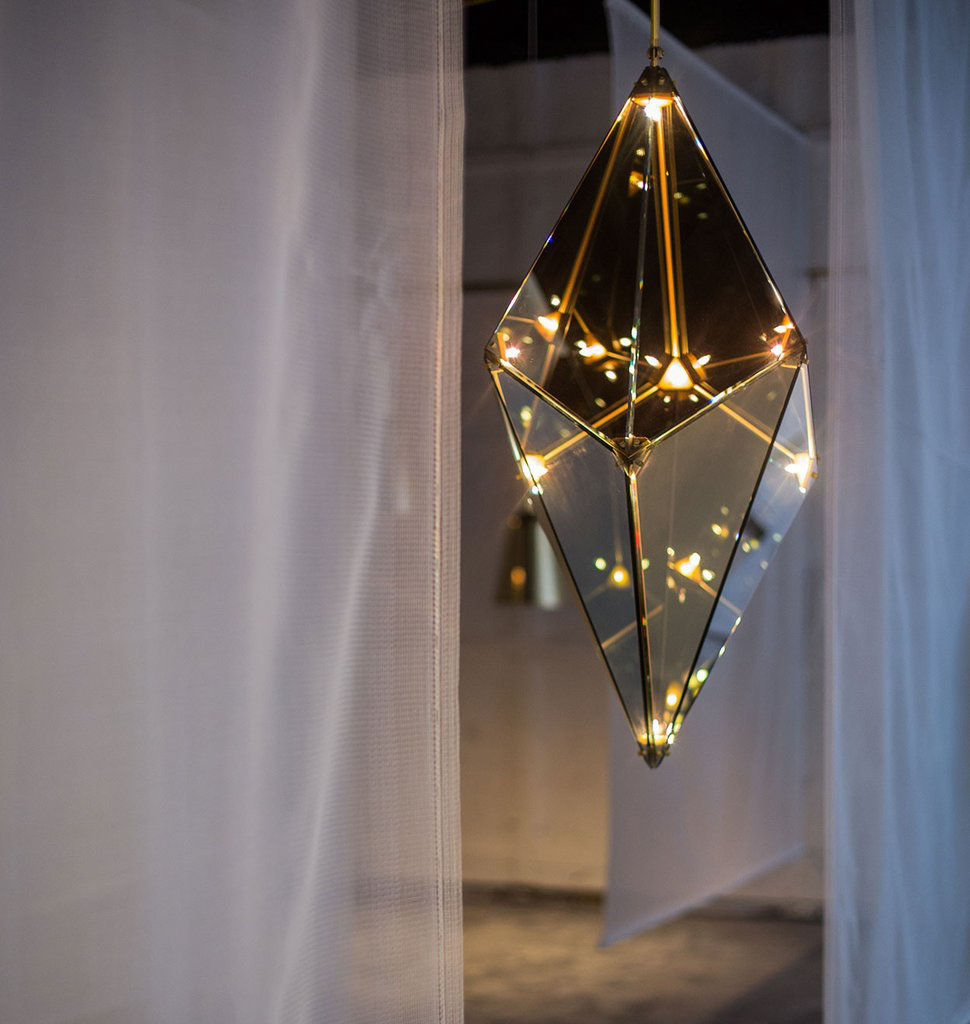 Twentieth RollHill Maxhedron 42 Bronze Vertical SITU