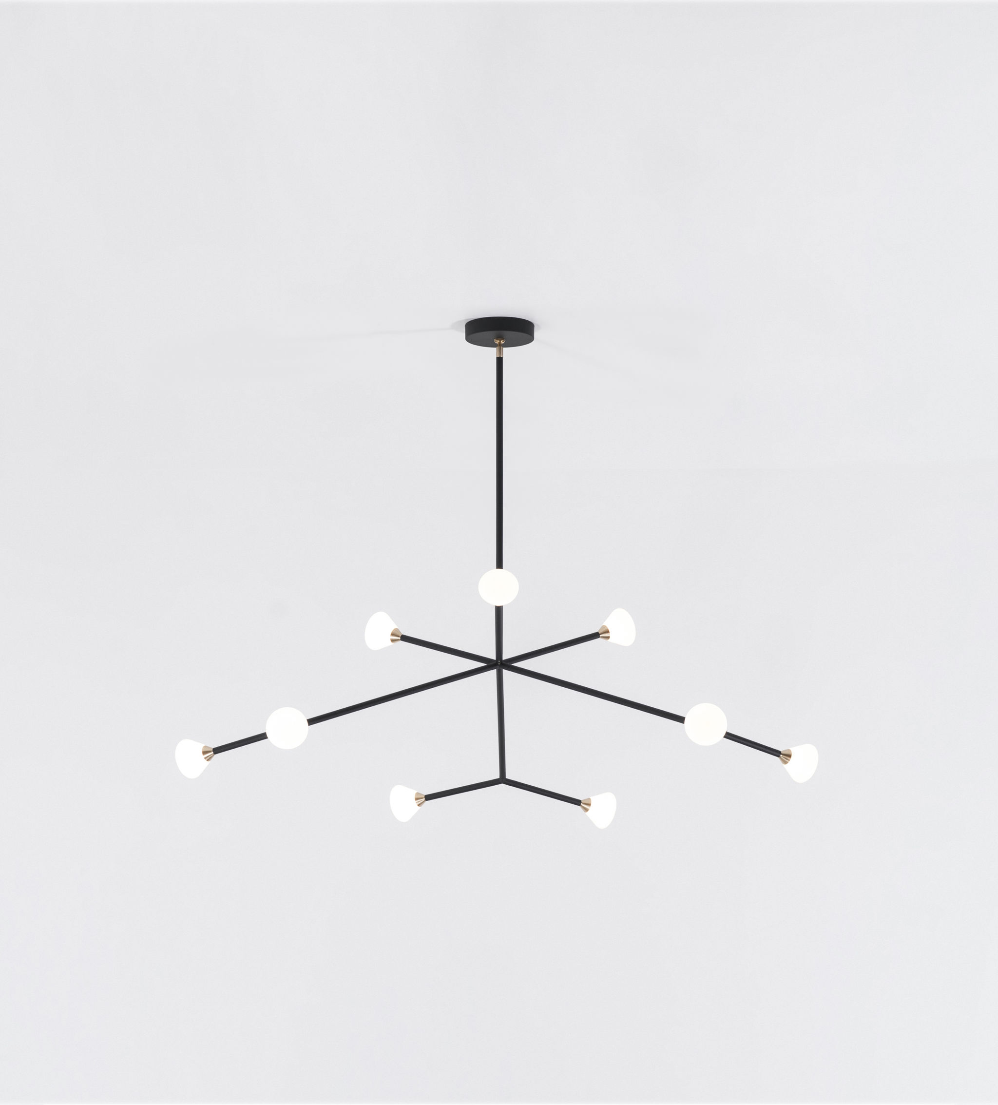 Twentieth RollHill NOVAchandelier9 Black 2