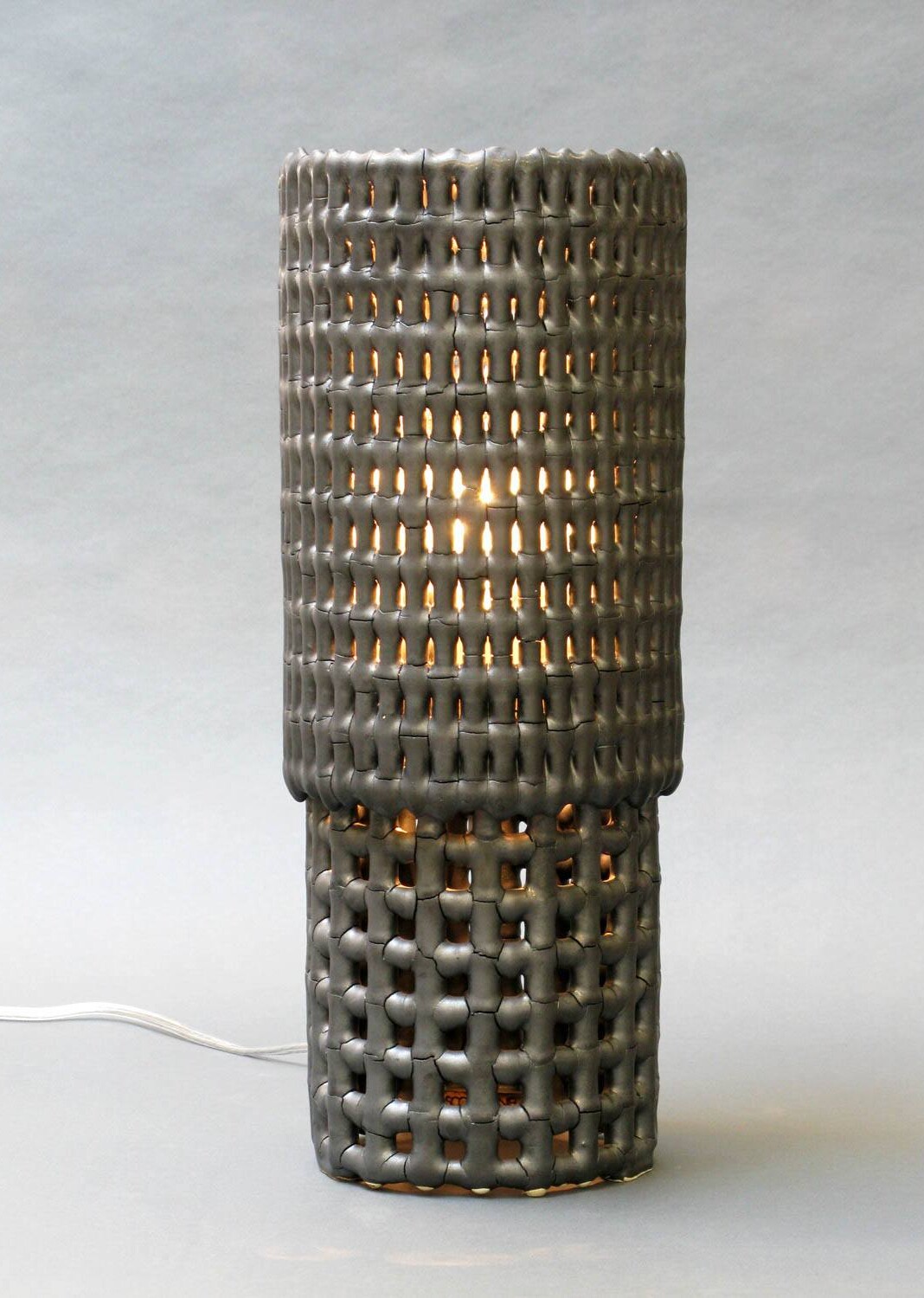 Peristyle 1 18Hx7dia Metallic Black