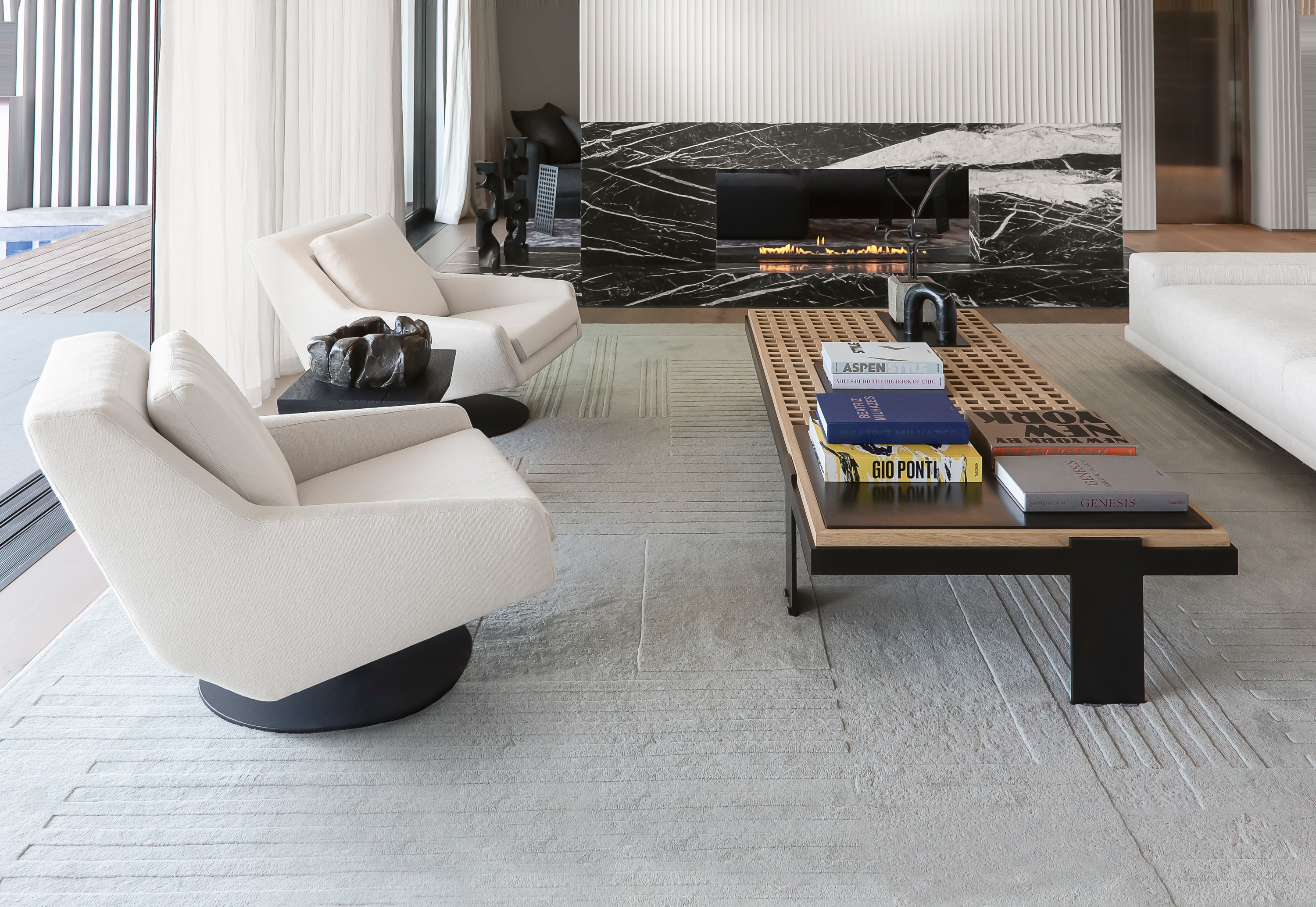 Twentieth OKHA Composition Coffee Table In Situ 01