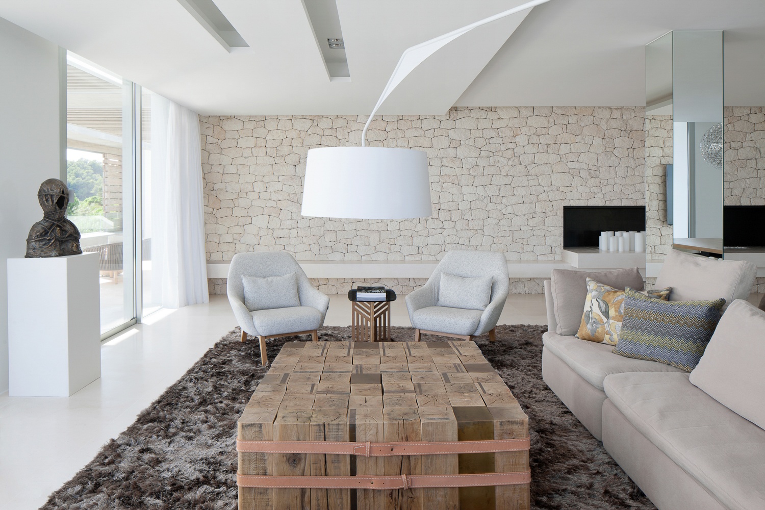 Twentieth OKHA De Riguour Standing Lamp In Situ 05