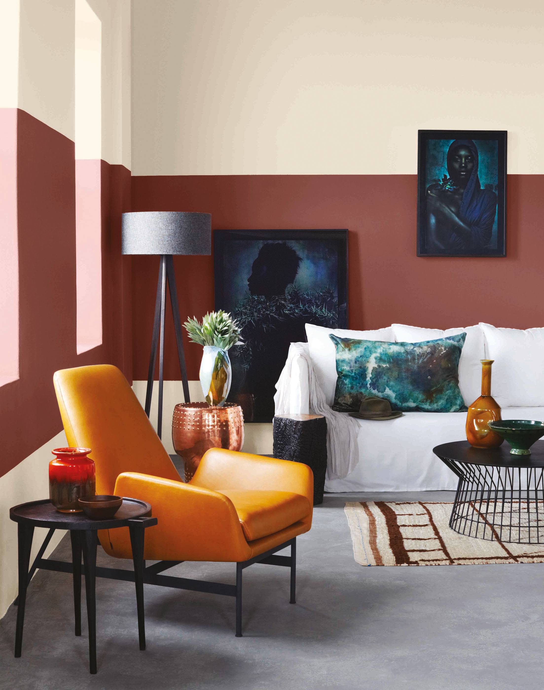 Twentieth OKHA Nicci Steel Armchair In Situ 01