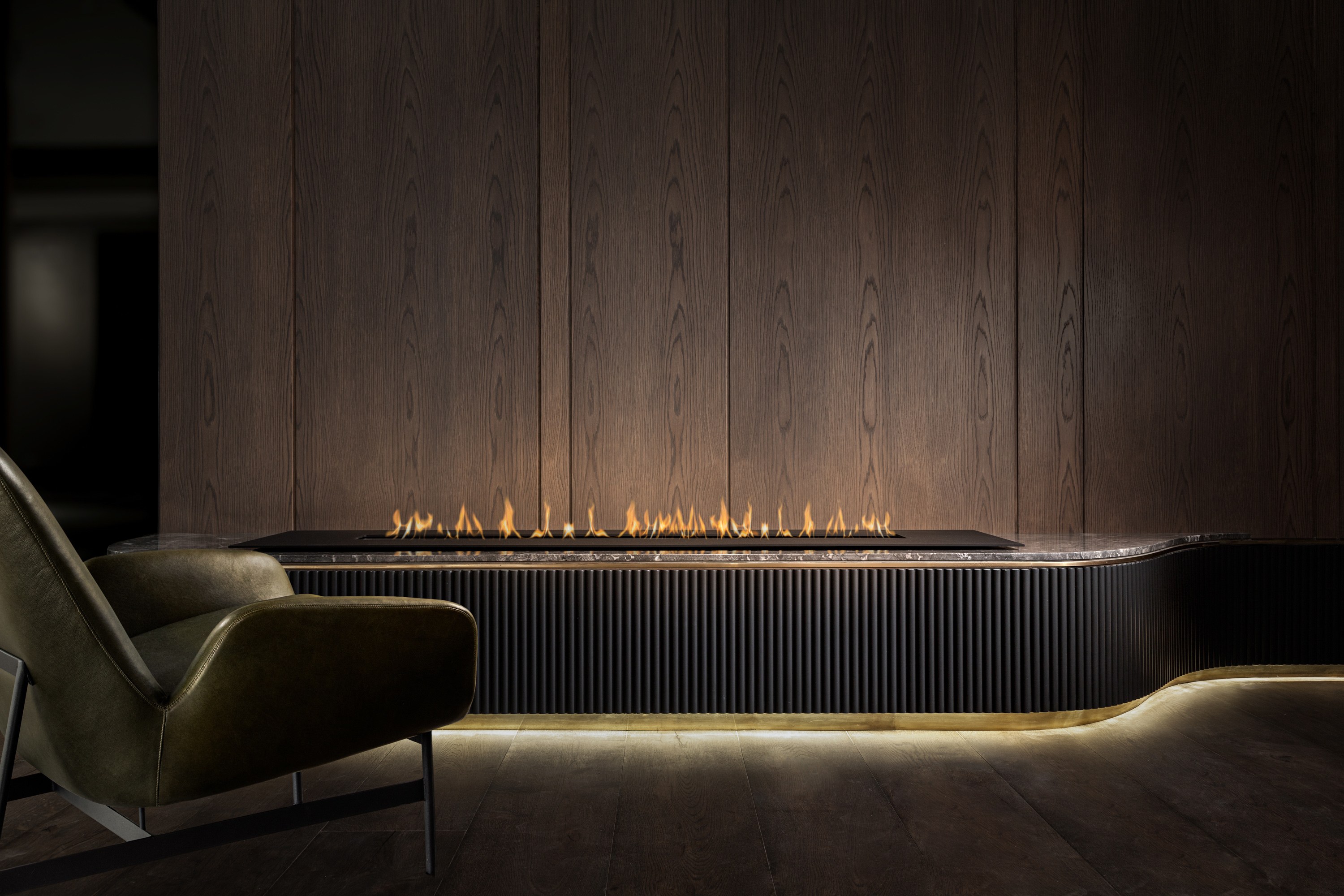 Twentieth OKHA Nicci Steel Armchair In Situ 09