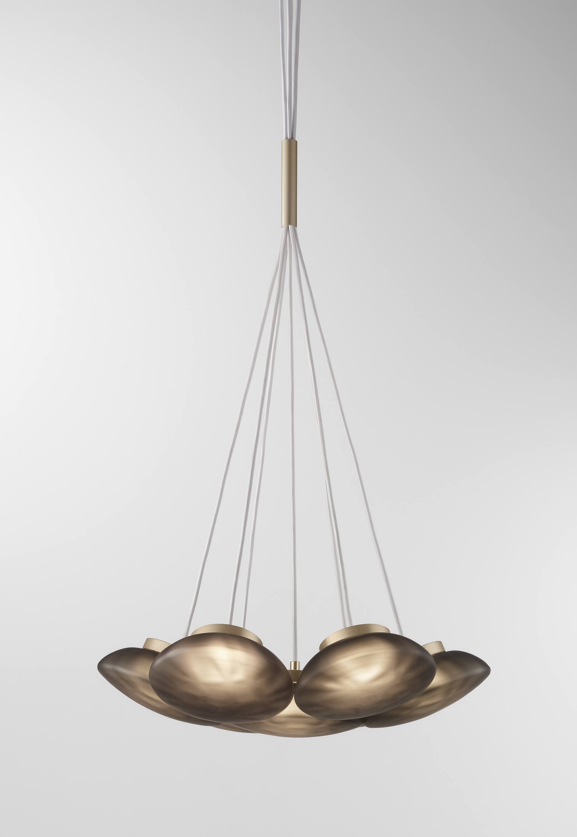 Twentieth Ross Gardam Ceto Cluster Chandelier 05