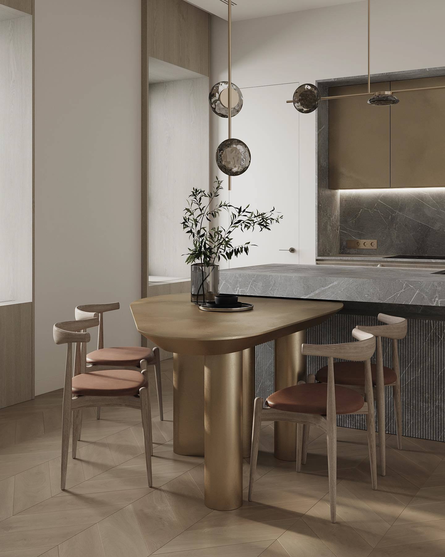 Twentieth Ross Gardam Ceto Vertical Chandelier In Situ 03