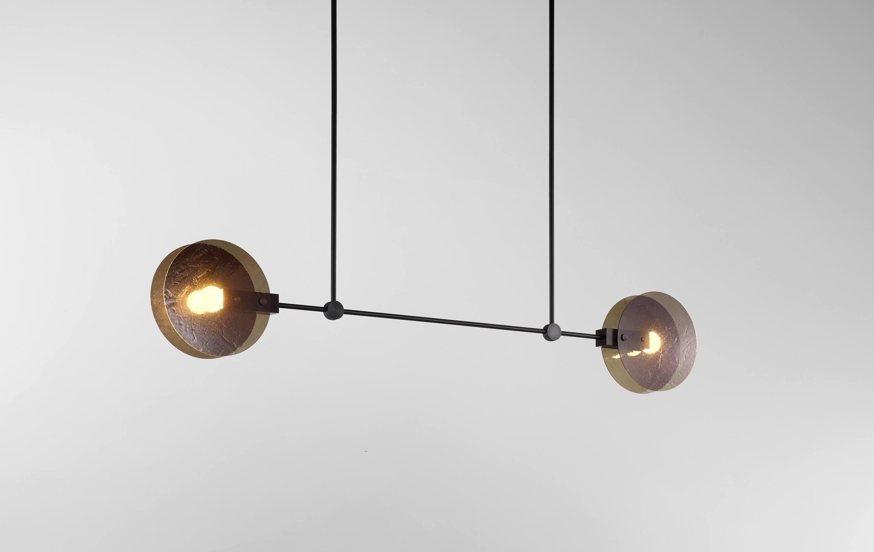 Twentieth Ross Gardam Nebulae 22 Horizontal Chandelier 06