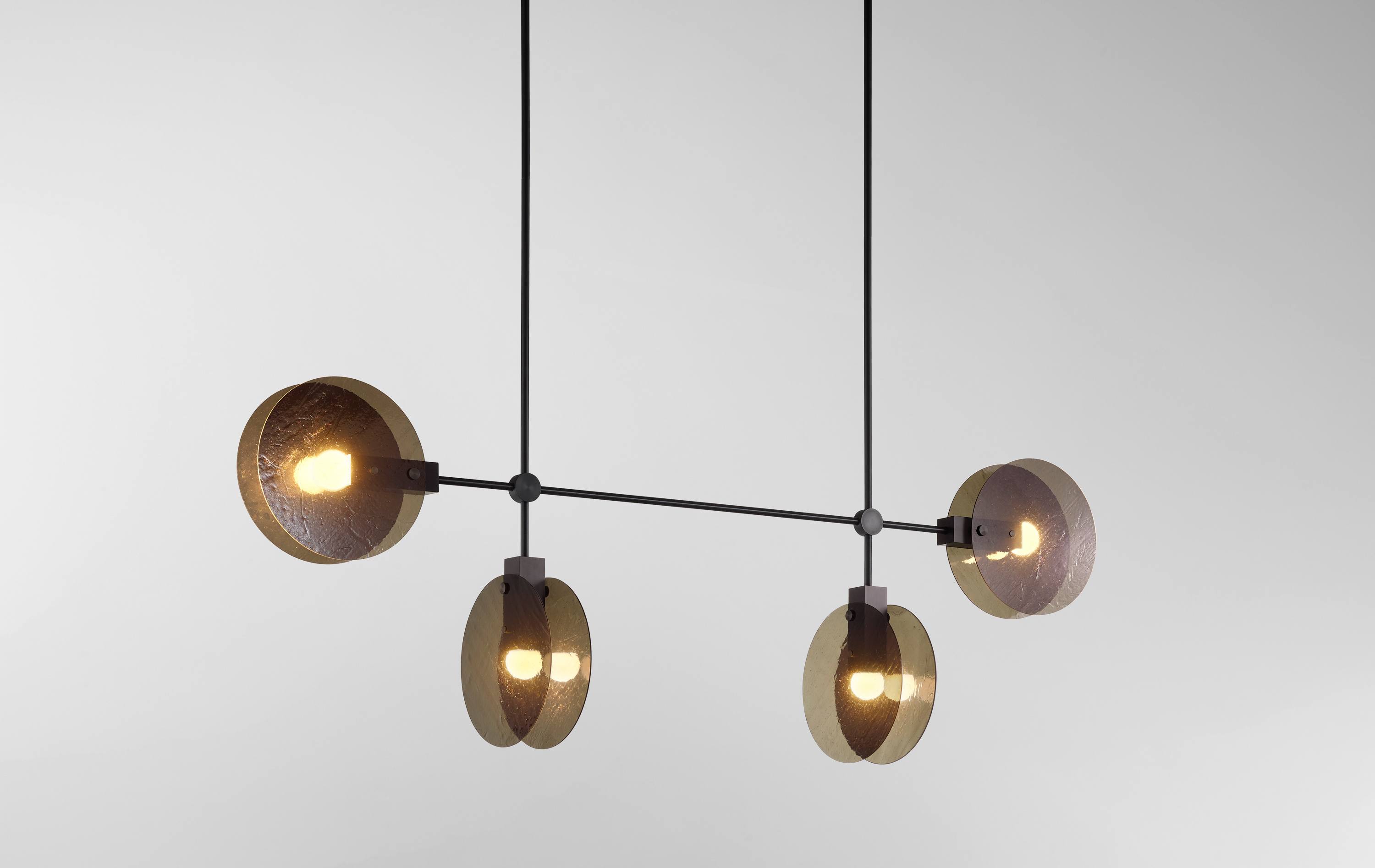 Twentieth Ross Gardam Nebulae 24 Horizontal Chandelier 04