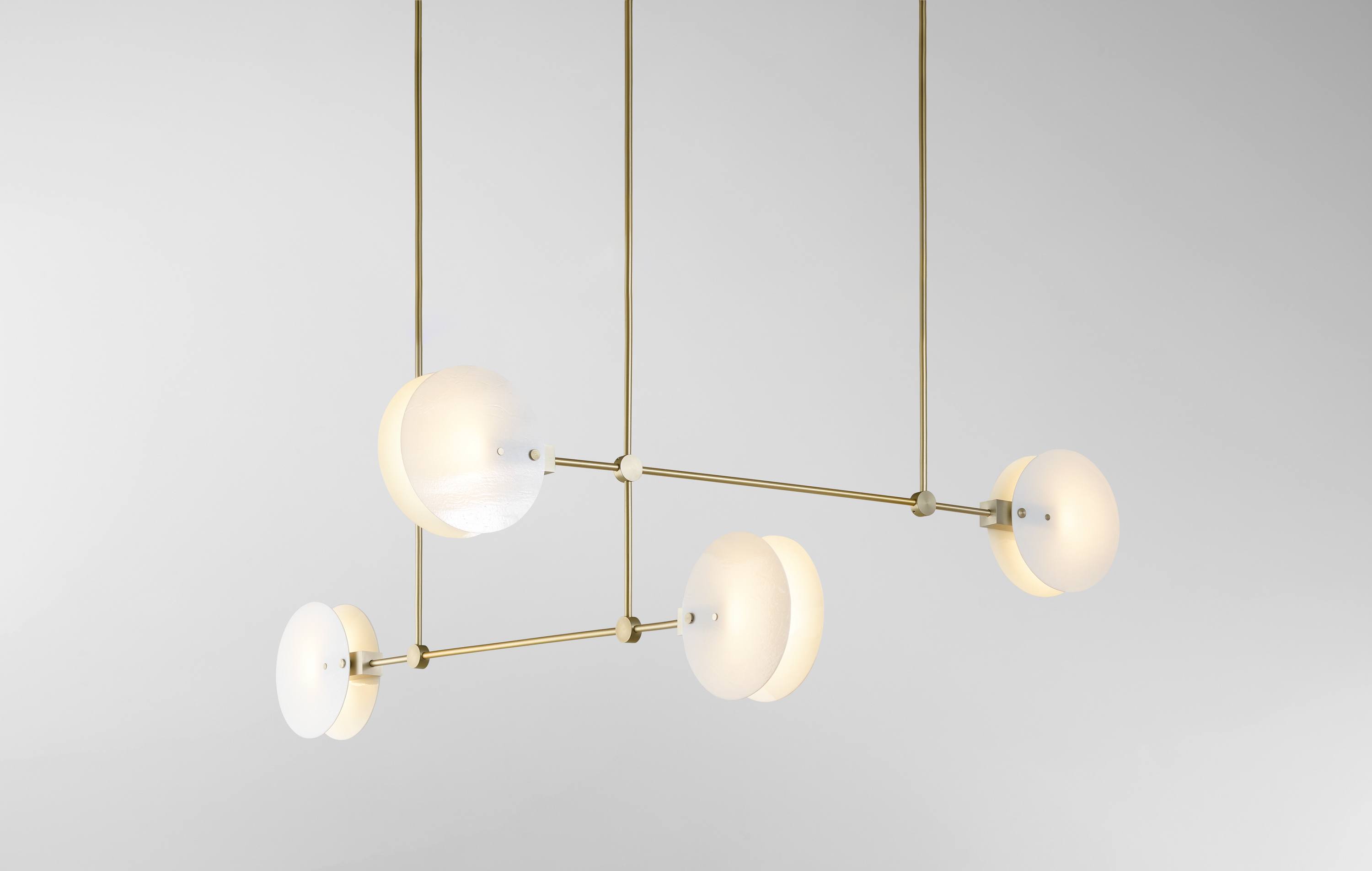 Twentieth Ross Gardam Nebulae 34 Horizontal Chandelier 02