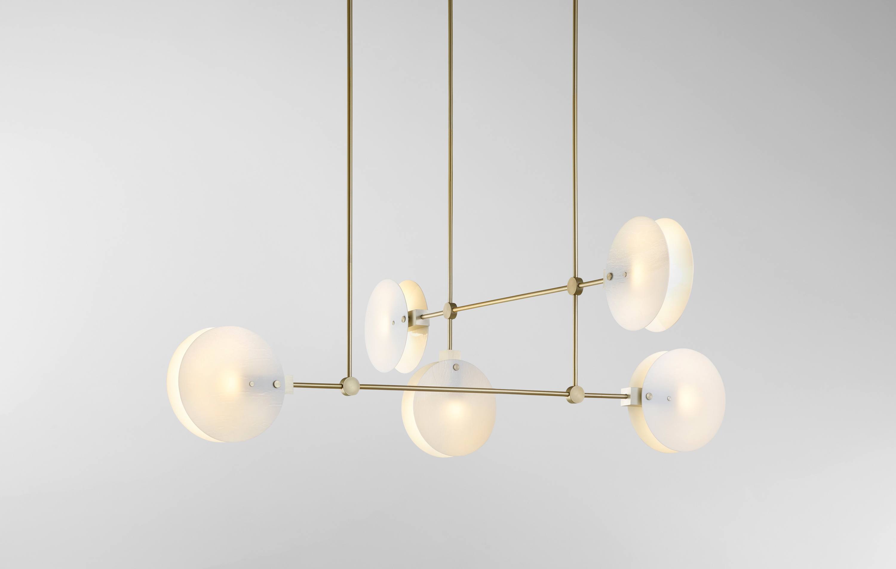 Twentieth Ross Gardam Nebulae 35 Horizontal Chandelier 04