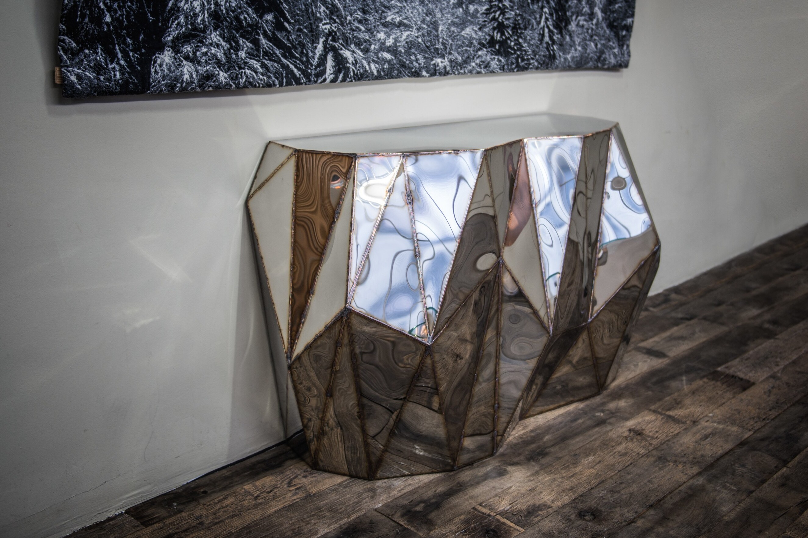 Twentieth Julian Mayor Rough Split Console In Situ 01