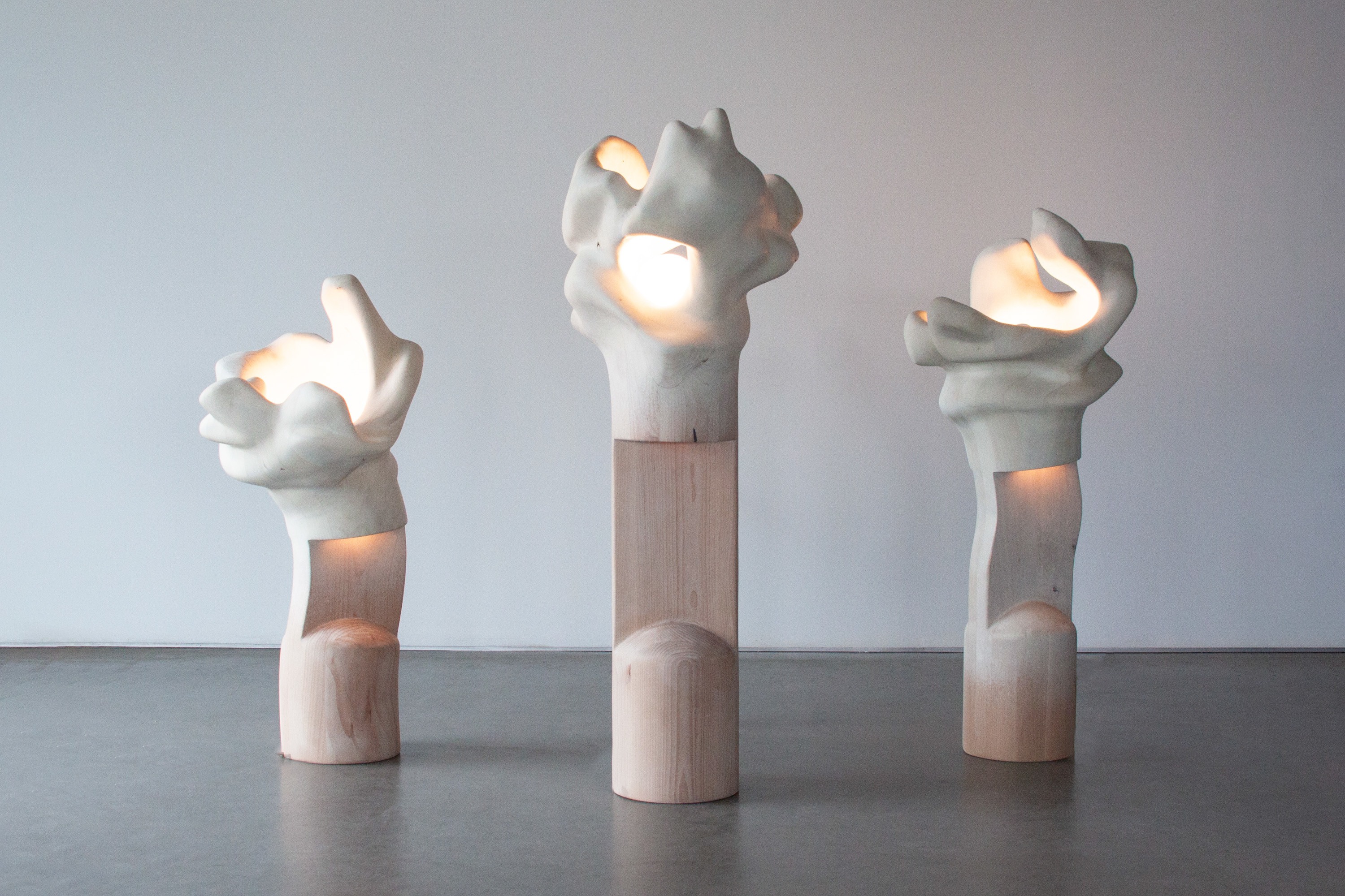 Twentieth Vincent Pocsik A Wrinkle I Juggle Light Sculpture In Situ 01