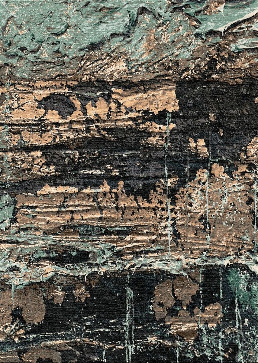 Twentieth Templerugs Copperoil Verdigris