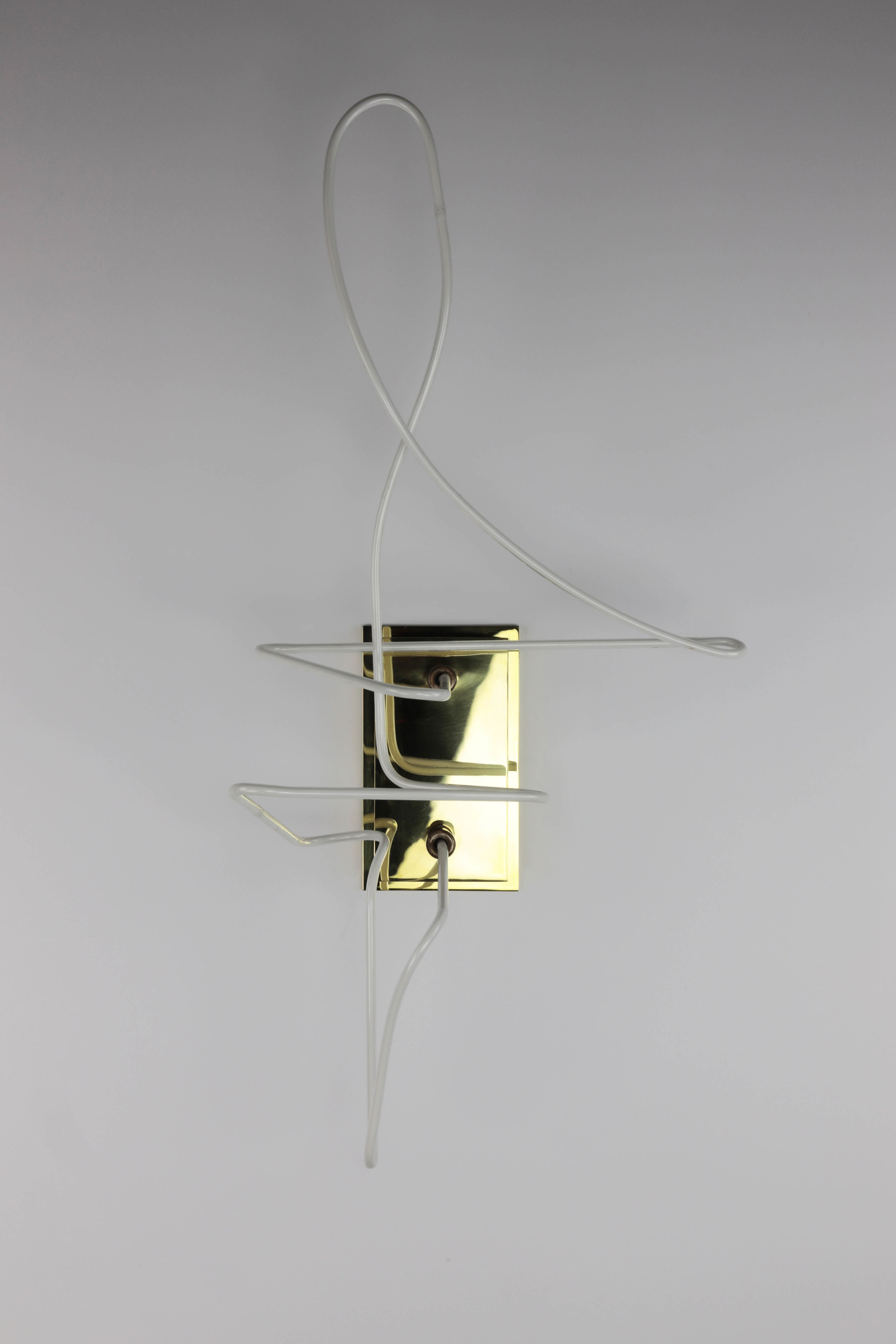 Neon Line Study Sconce B 2