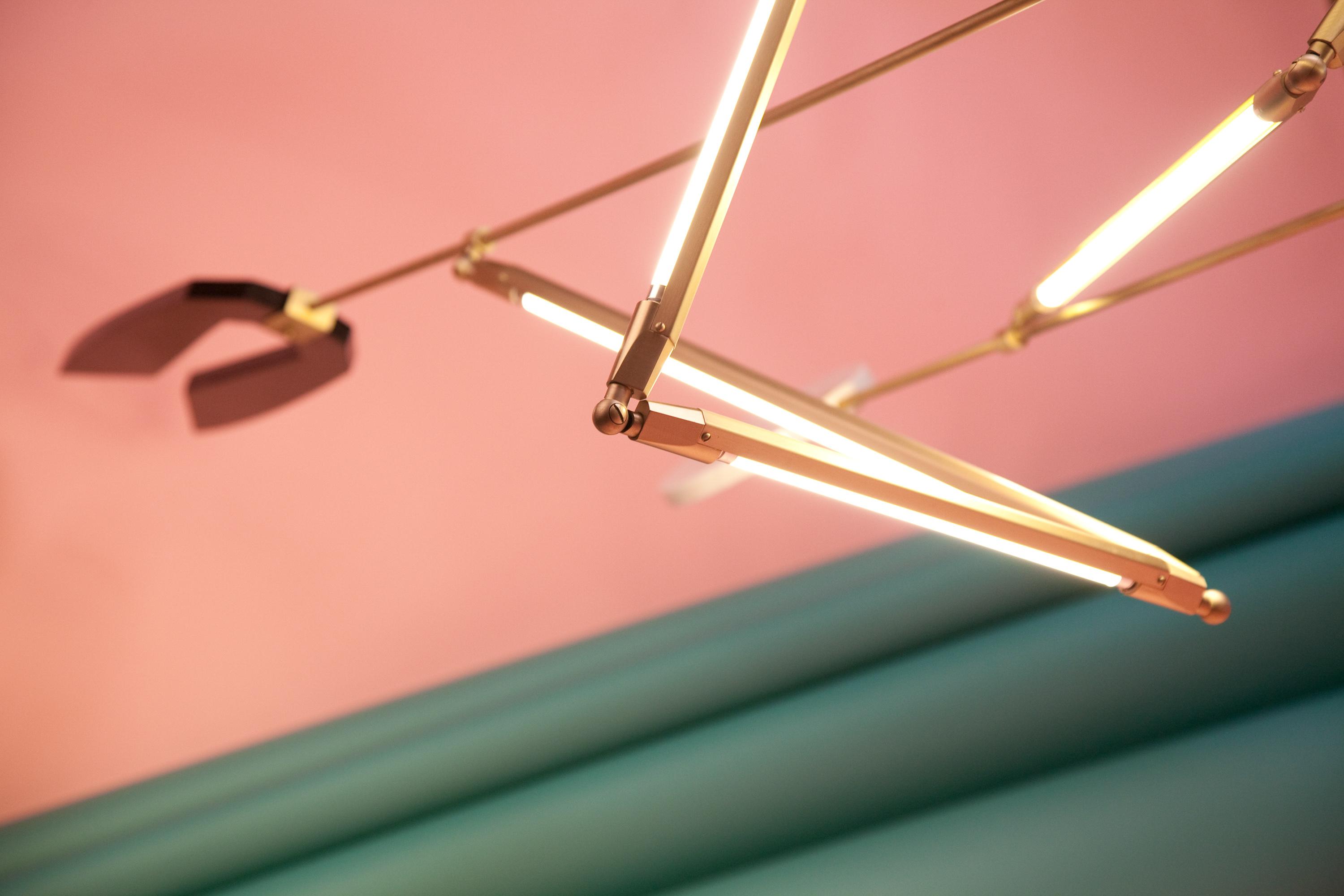 Twentieth Bec Brittain Helix Pair Br Brass With Marble 02