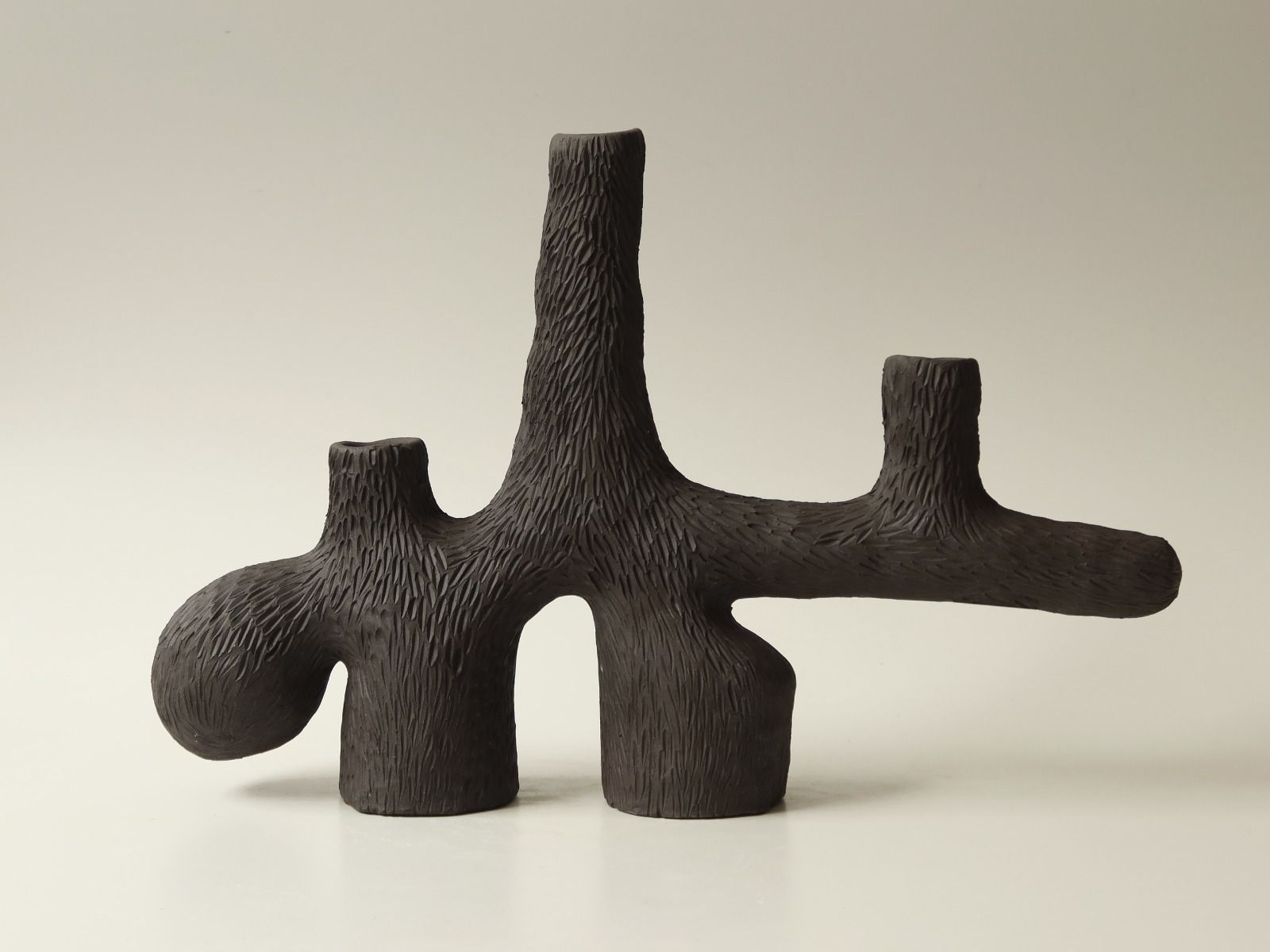 Twentieth Jan Earnst Forest Candelabra Black Clay 02 03