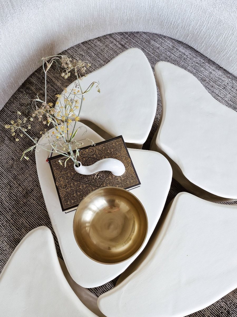 Twentieth Jan Ernst Some Of The Parts Coffee Table Plaster In (1)