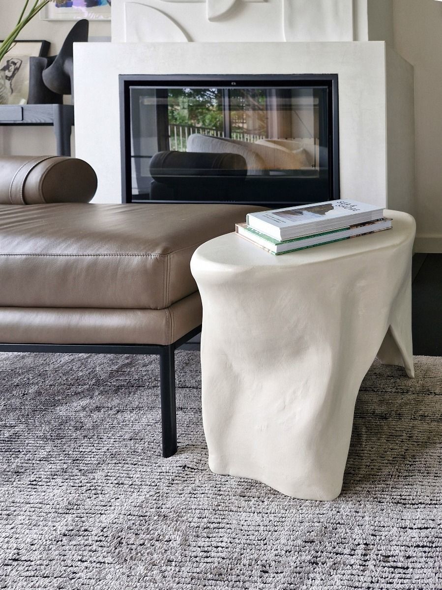 Twentieth Jan Ernst Some Of The Parts Coffee Table Plaster In Sit