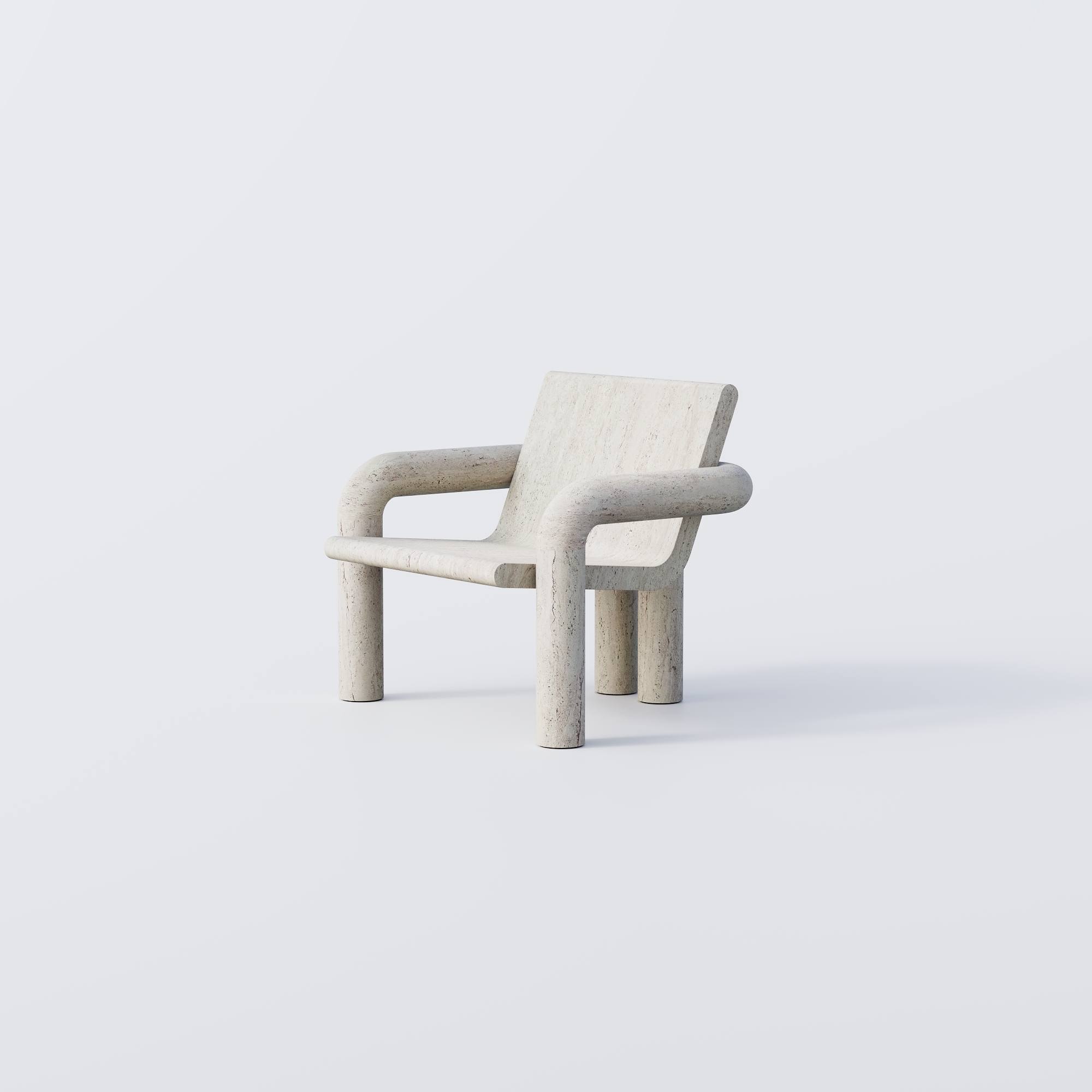Tibur Chair Bianco 01