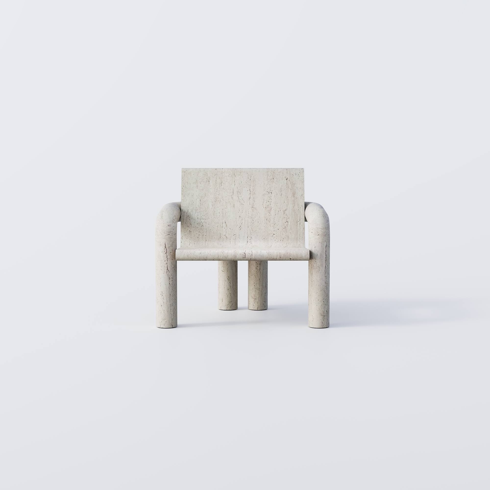 Tibur Chair Bianco 02