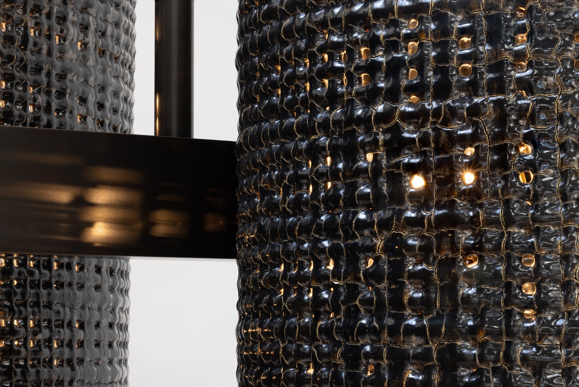 Scott Daniel Design Ceramic Ensemble Chandelier 42Dx78W 04